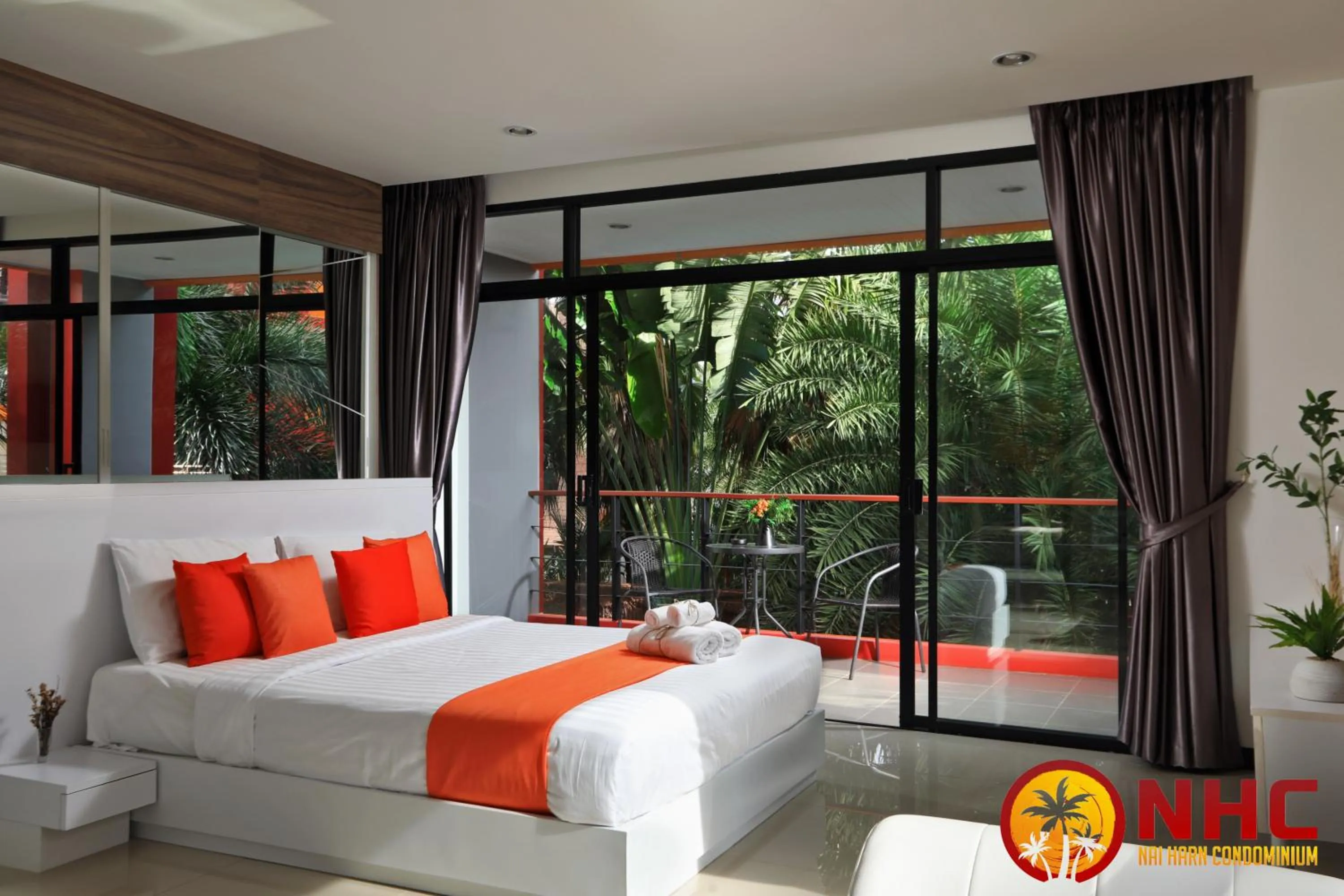 Bed in Nai Harn Condominium