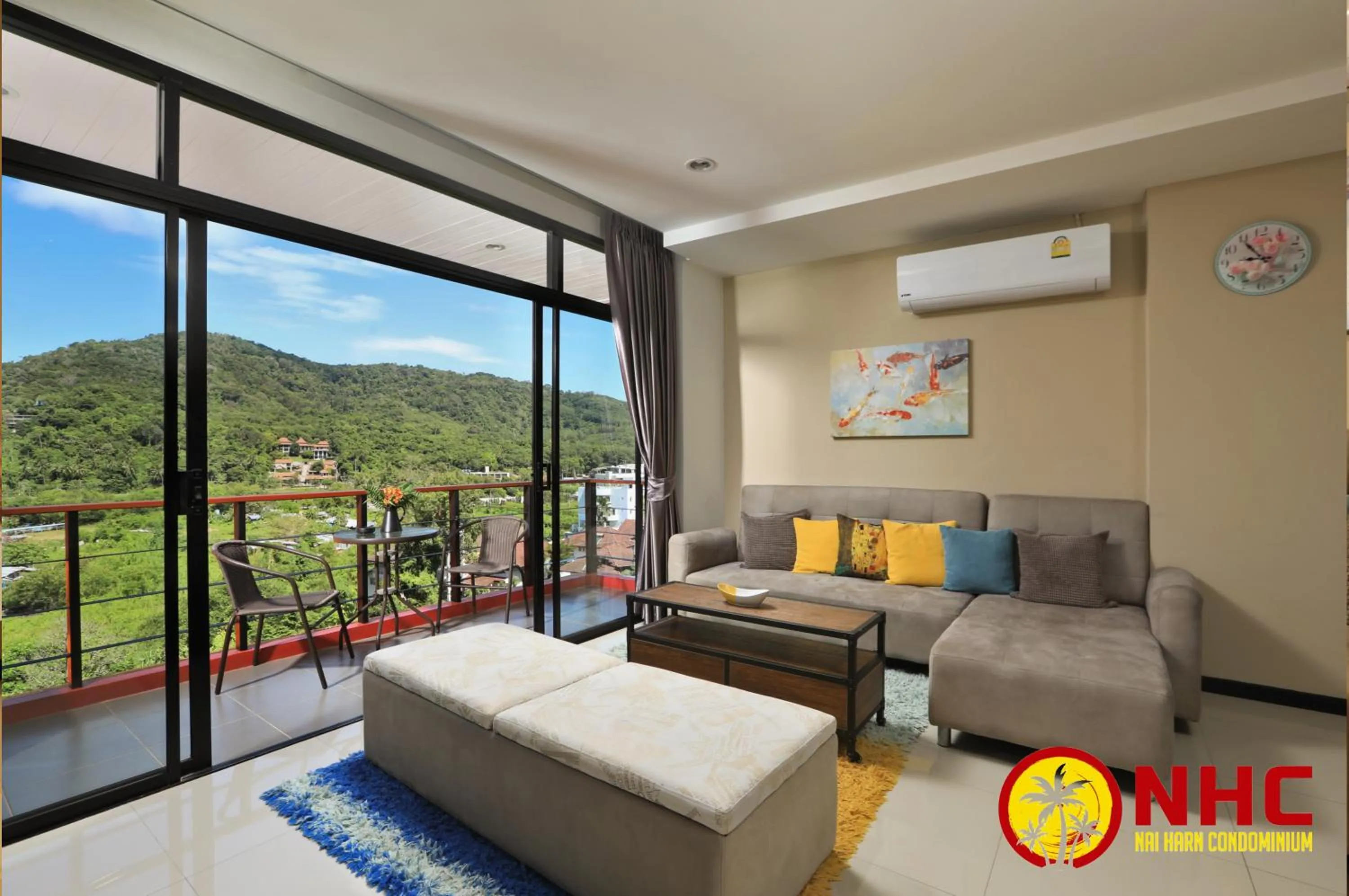 Decorative detail in Nai Harn Condominium