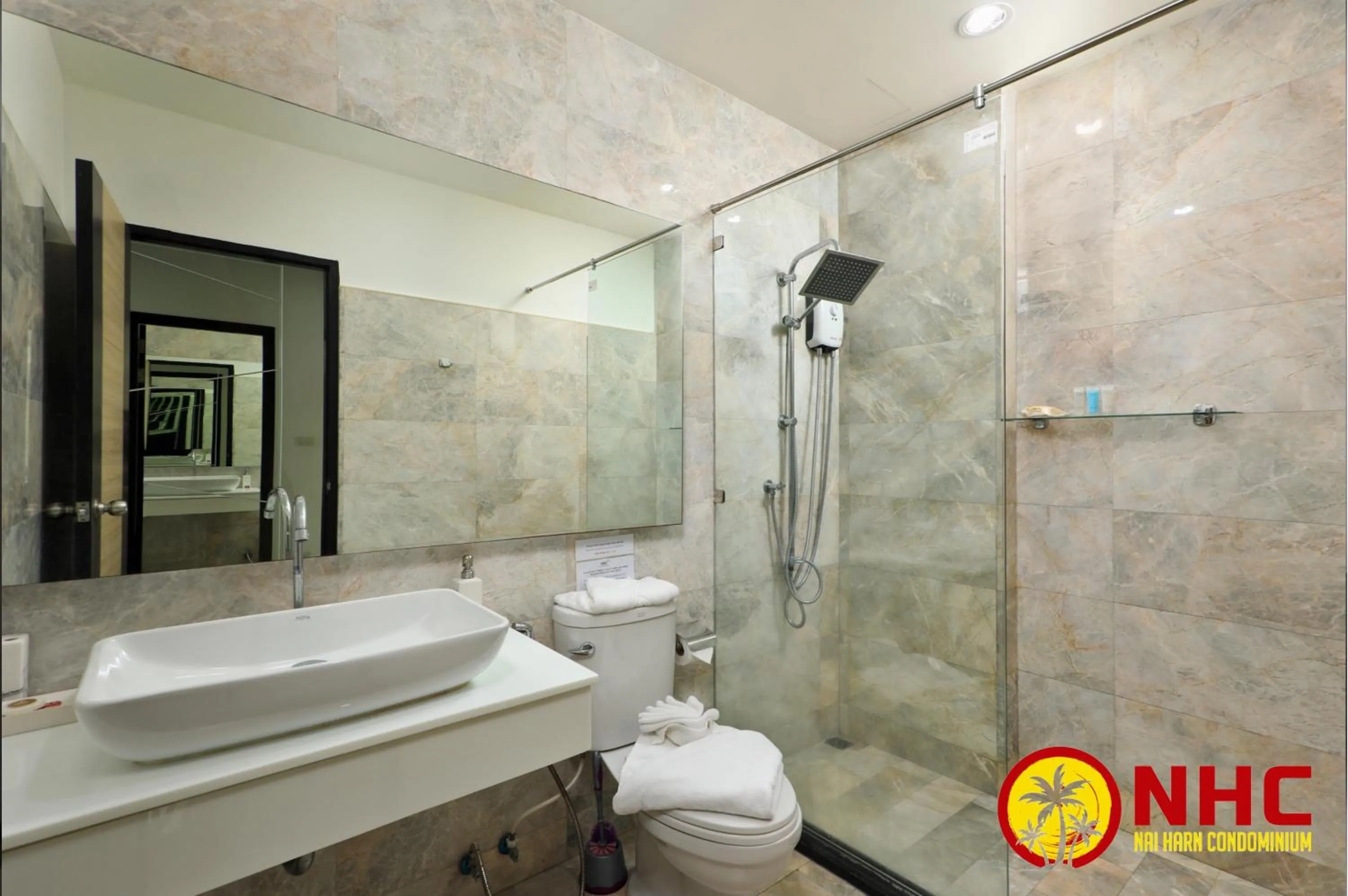 Shower in Nai Harn Condominium