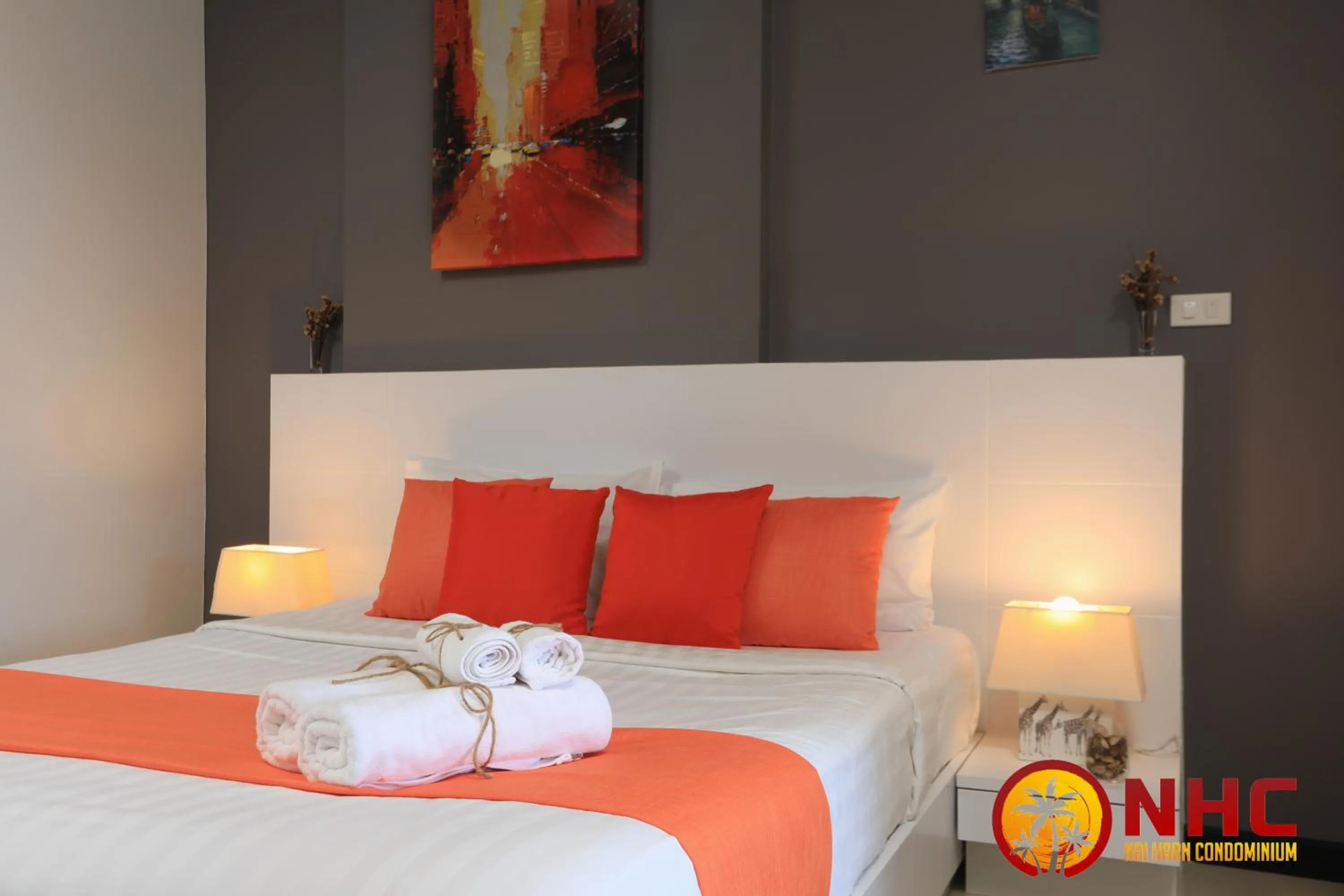 Bed in Nai Harn Condominium