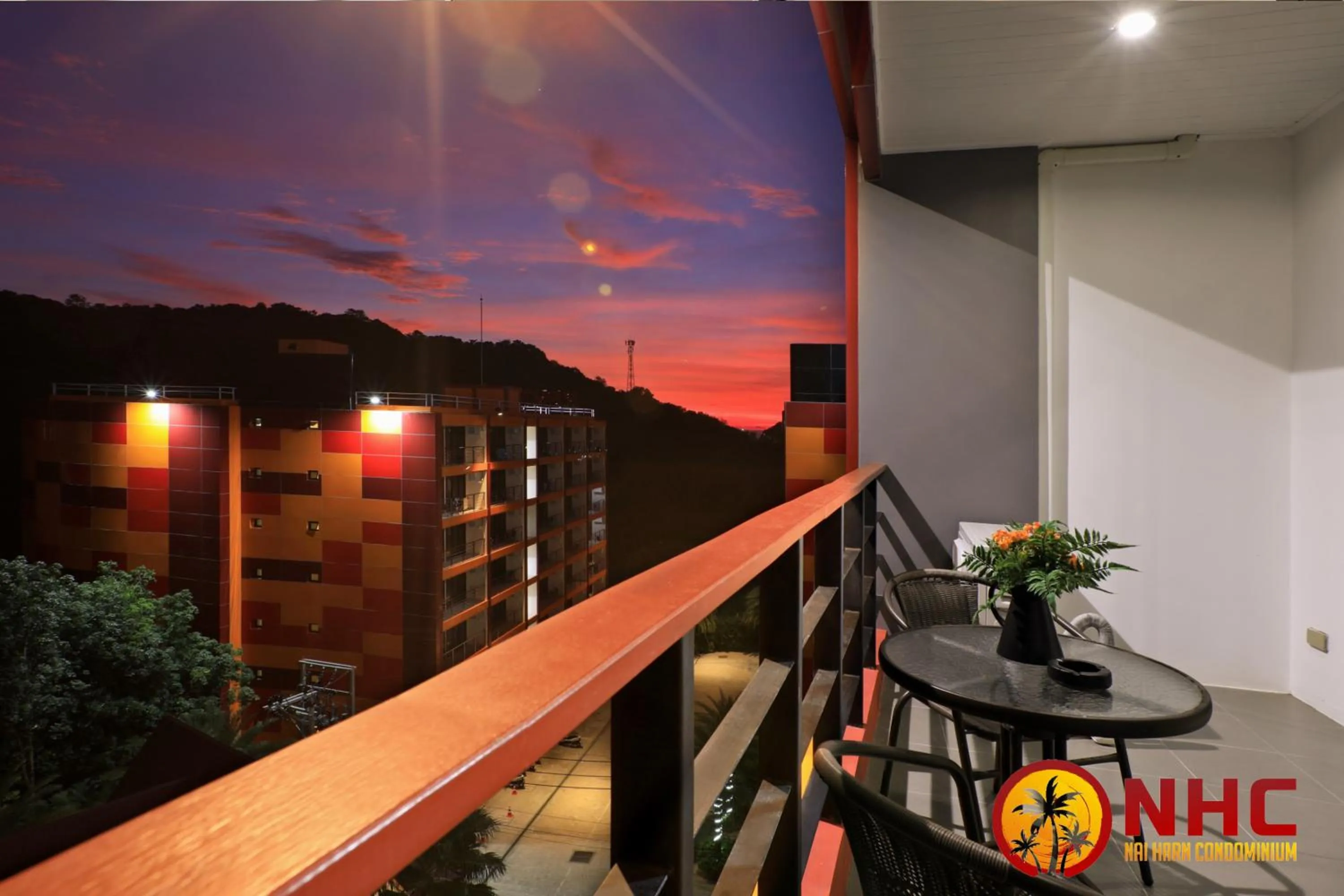 Balcony/Terrace in Nai Harn Condominium