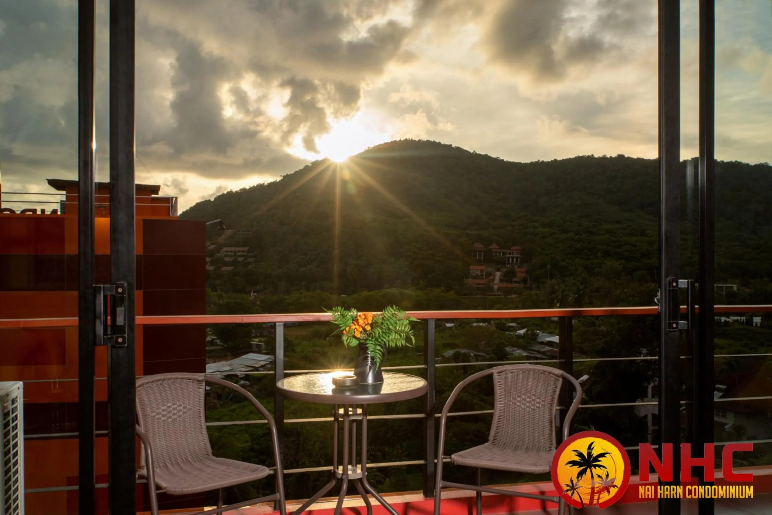 Balcony/Terrace in Nai Harn Condominium