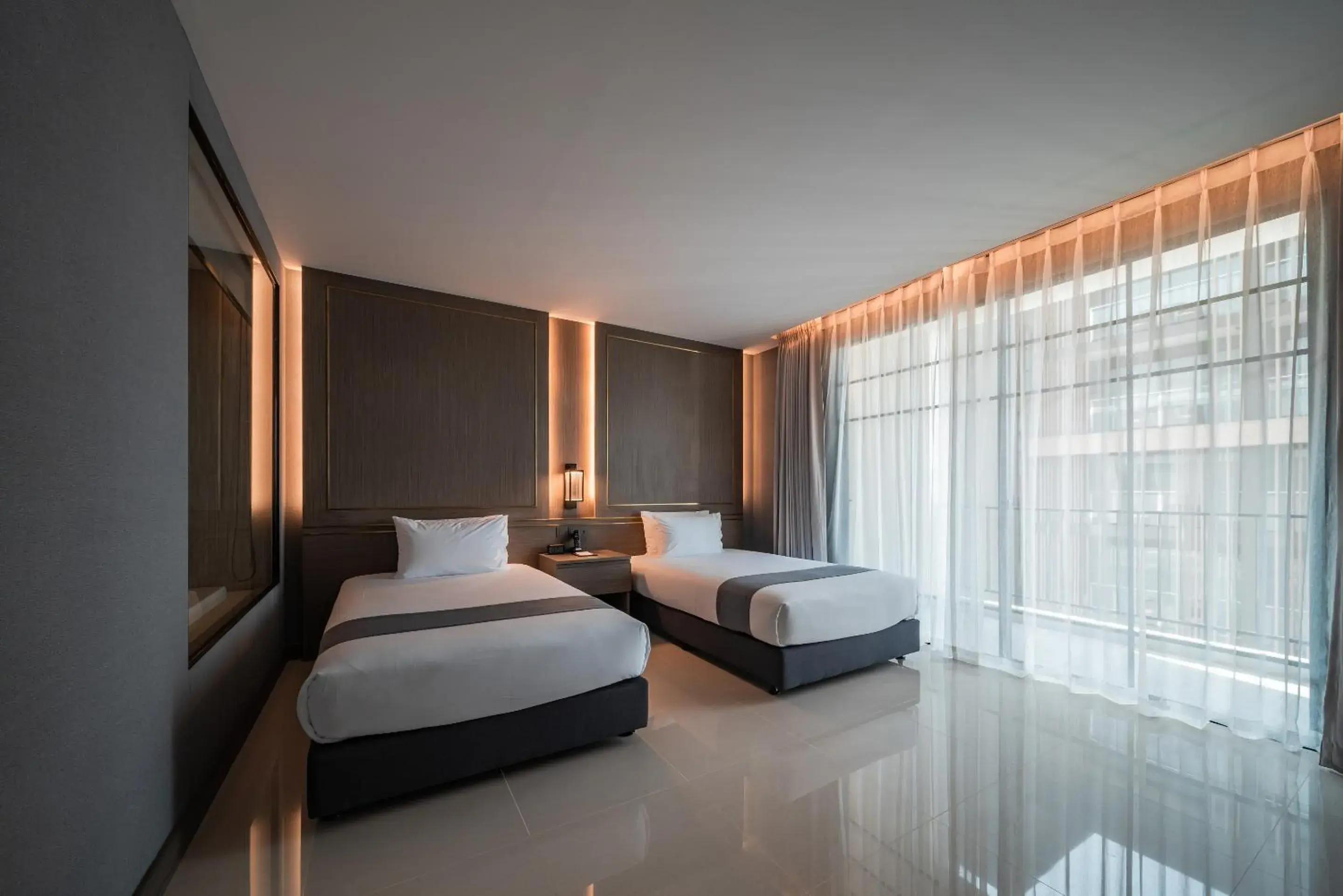 Bed in Mandarin Eastville, Pattaya - SHA Extra Plus