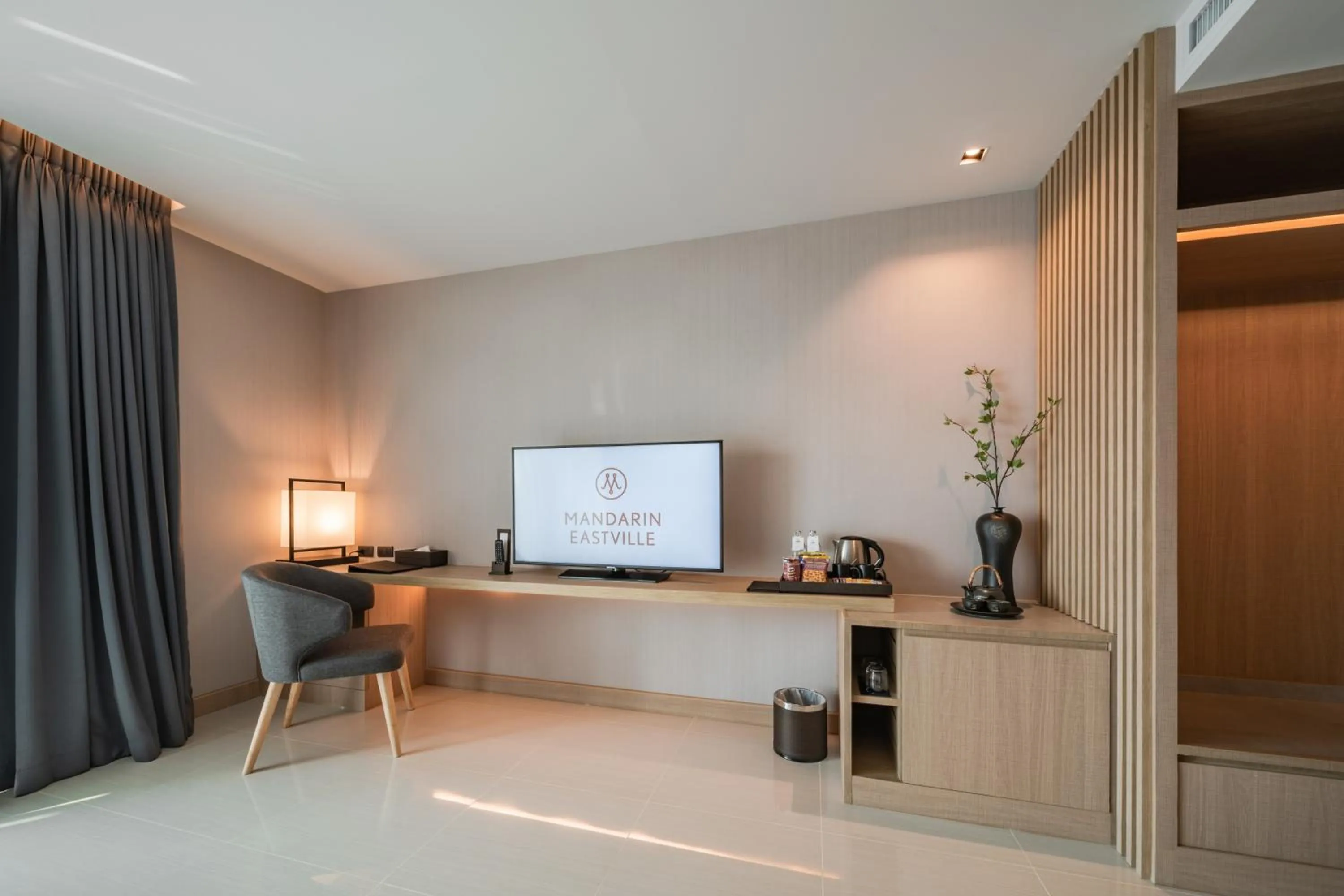 Bedroom in Mandarin Eastville, Pattaya - SHA Extra Plus