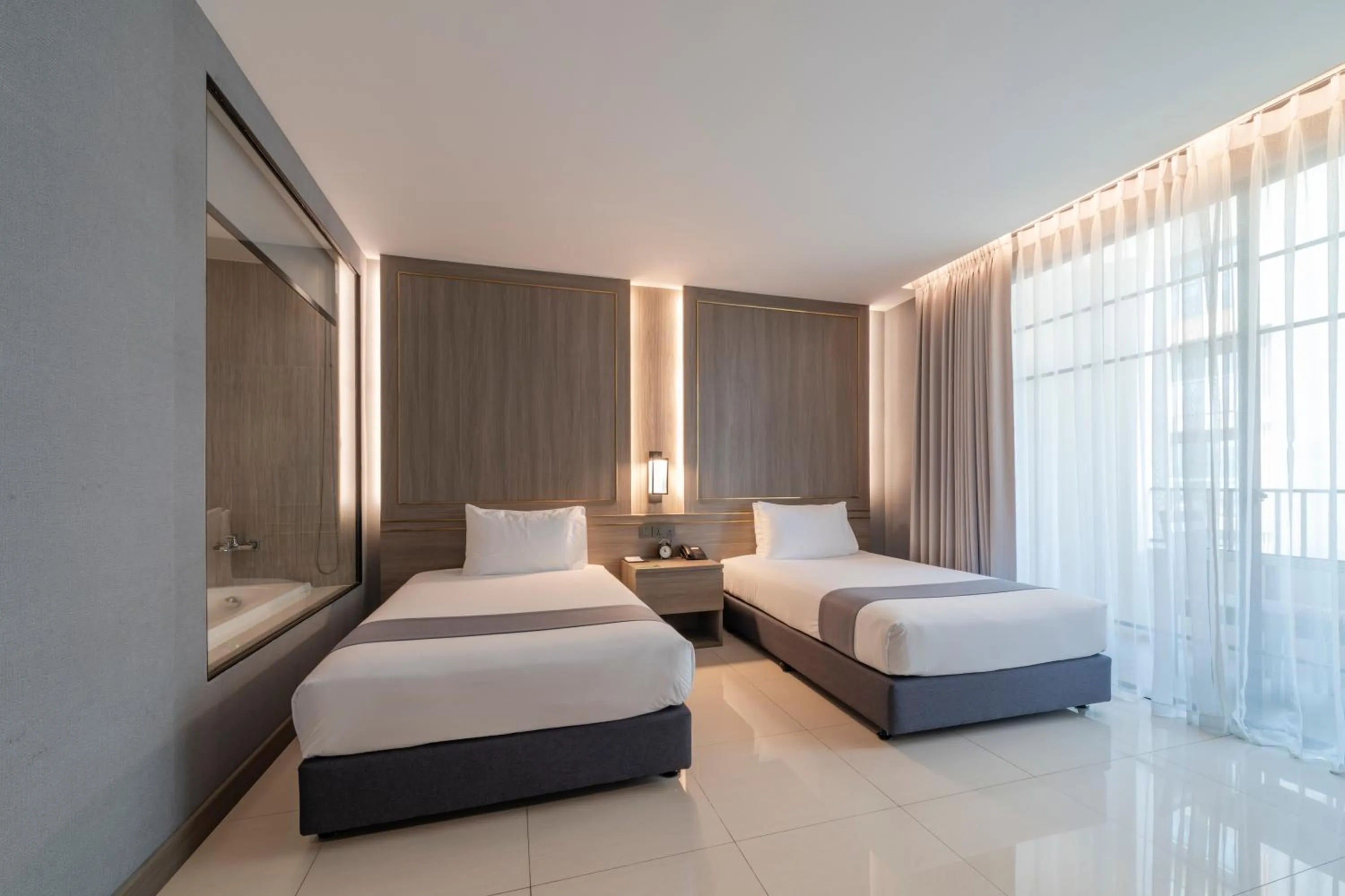 Bed in Mandarin Eastville, Pattaya - SHA Extra Plus