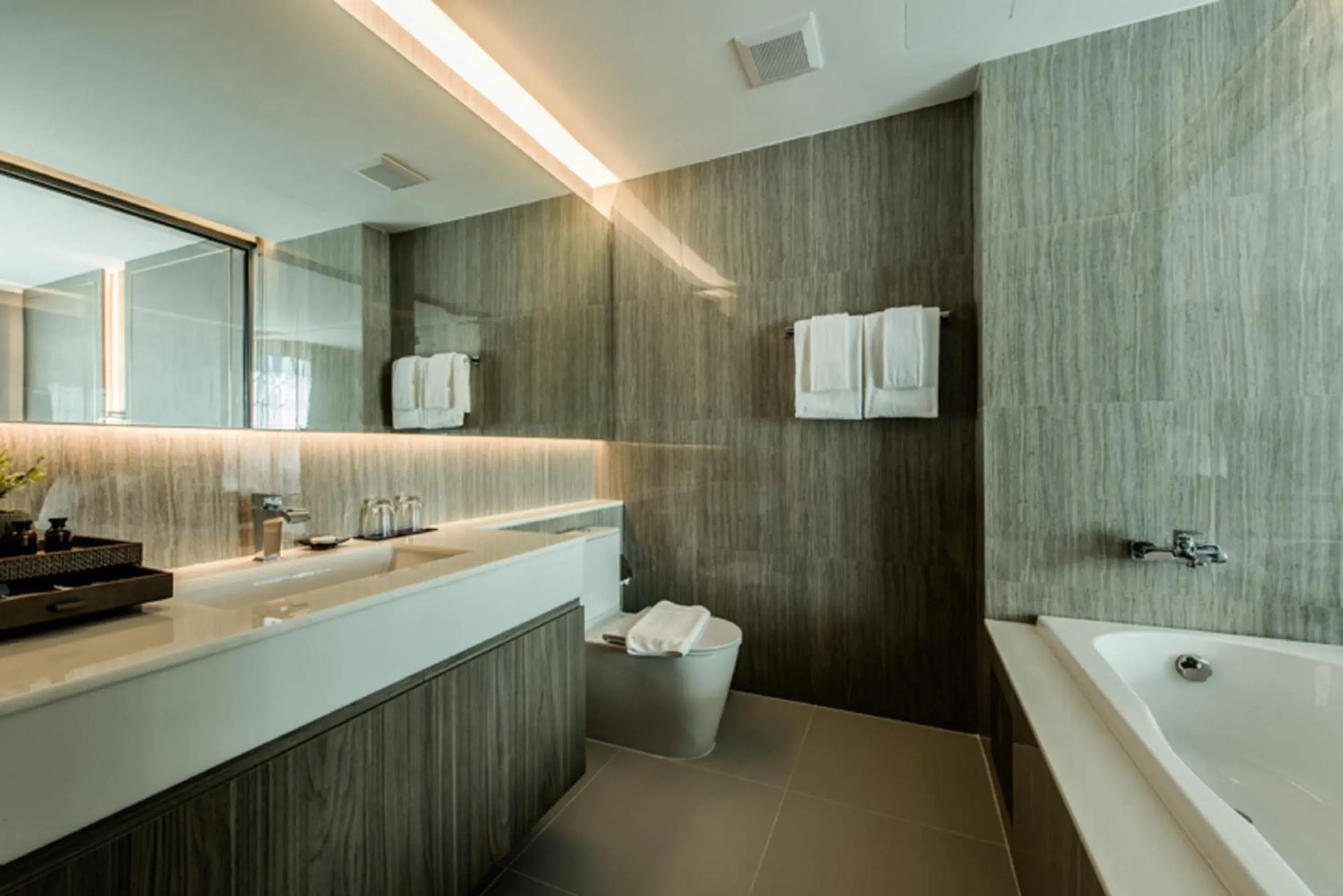 Bathroom in Mandarin Eastville, Pattaya - SHA Extra Plus