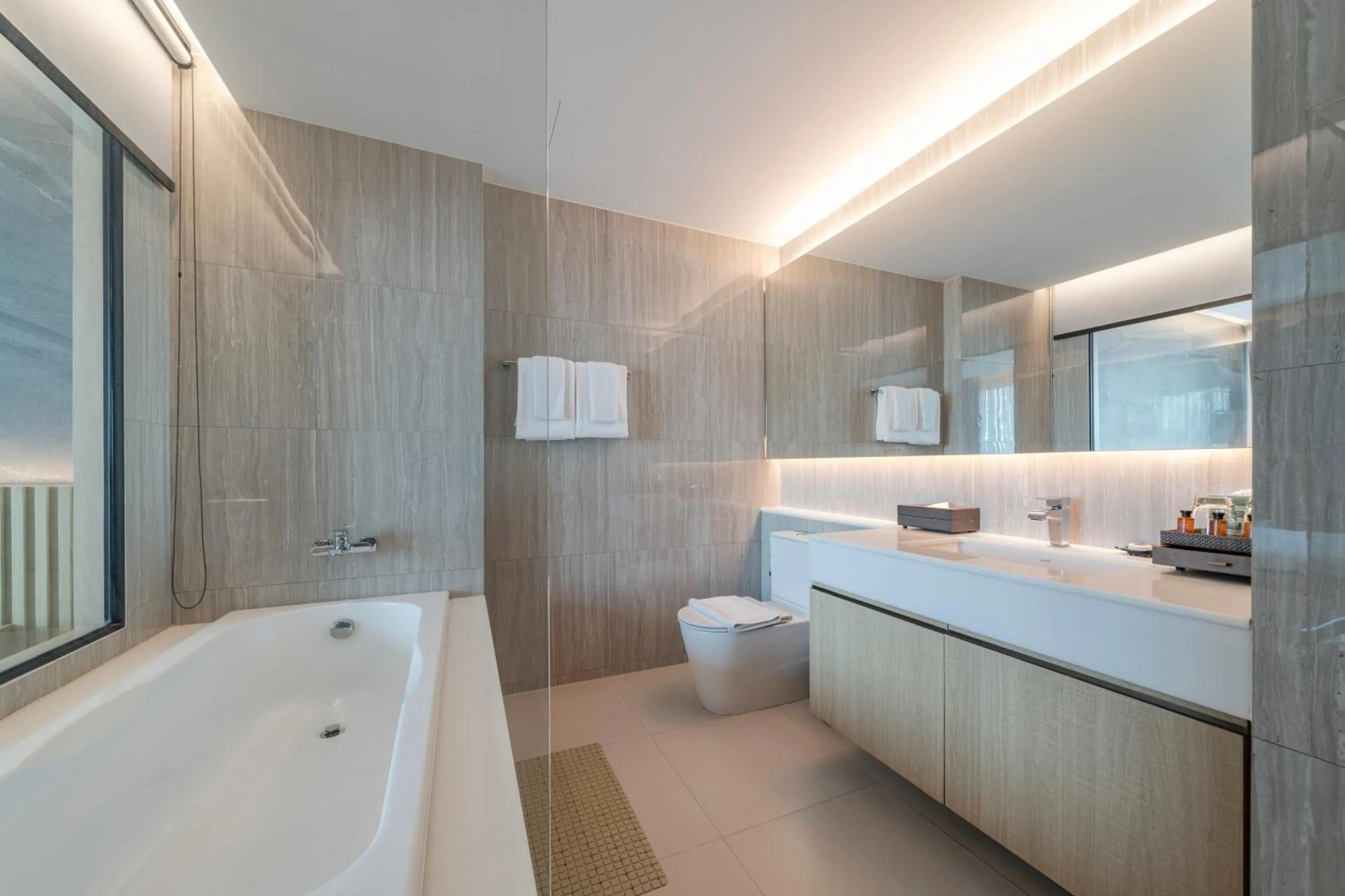 Bathroom in Mandarin Eastville, Pattaya - SHA Extra Plus