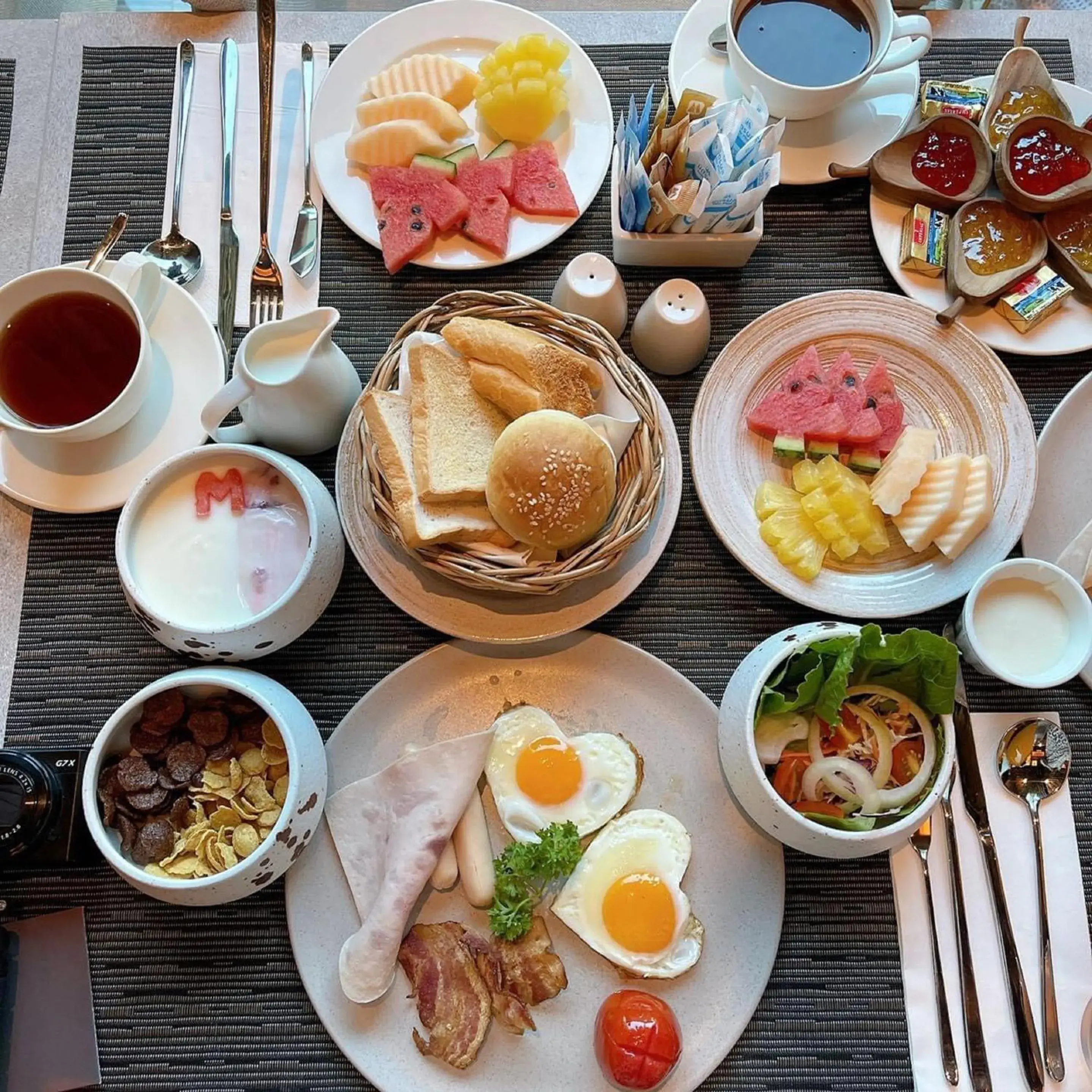 Breakfast in Mandarin Eastville, Pattaya - SHA Extra Plus