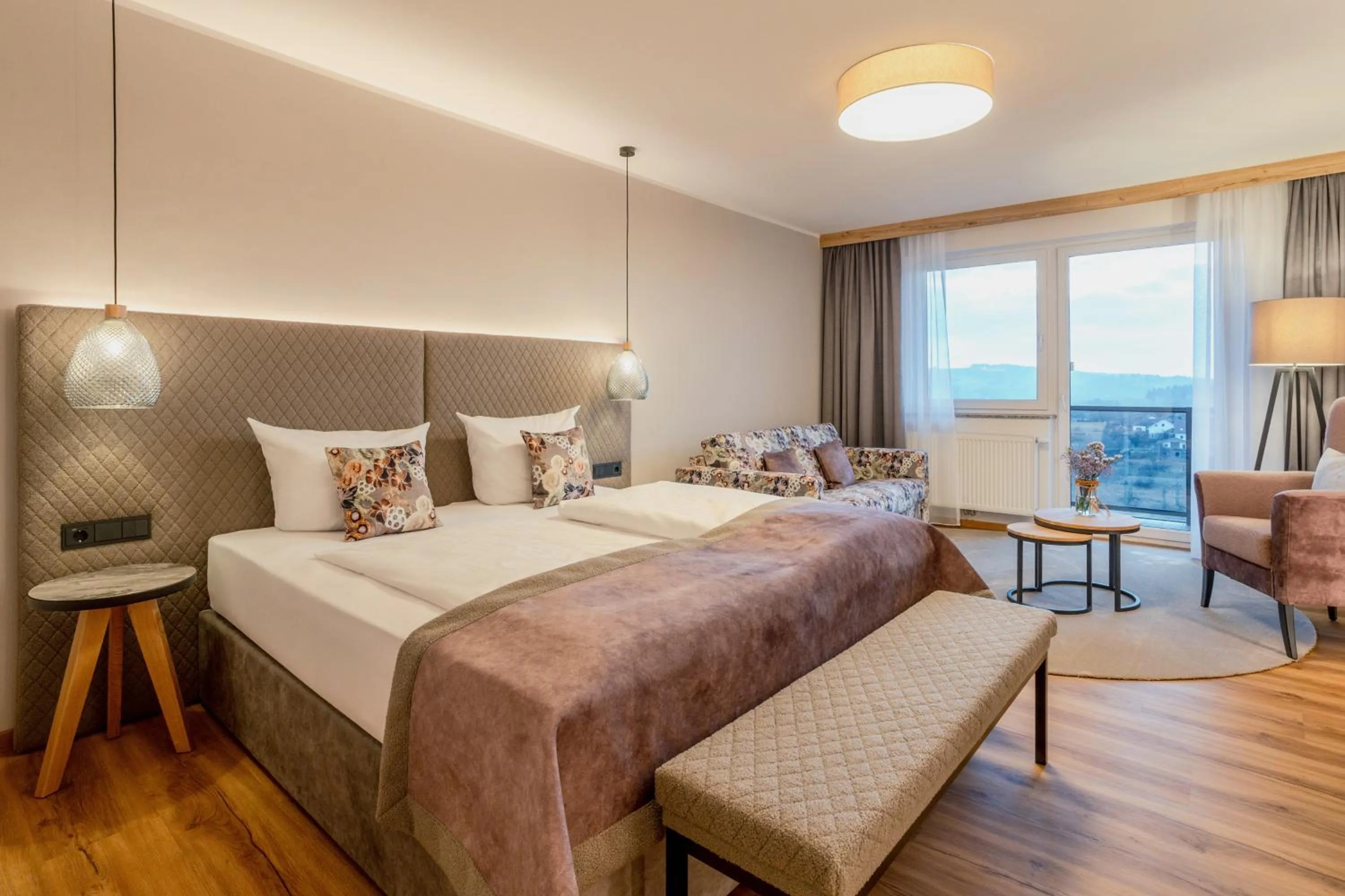 Bed in Natur- und Wohlfühlhotel Kastenholz