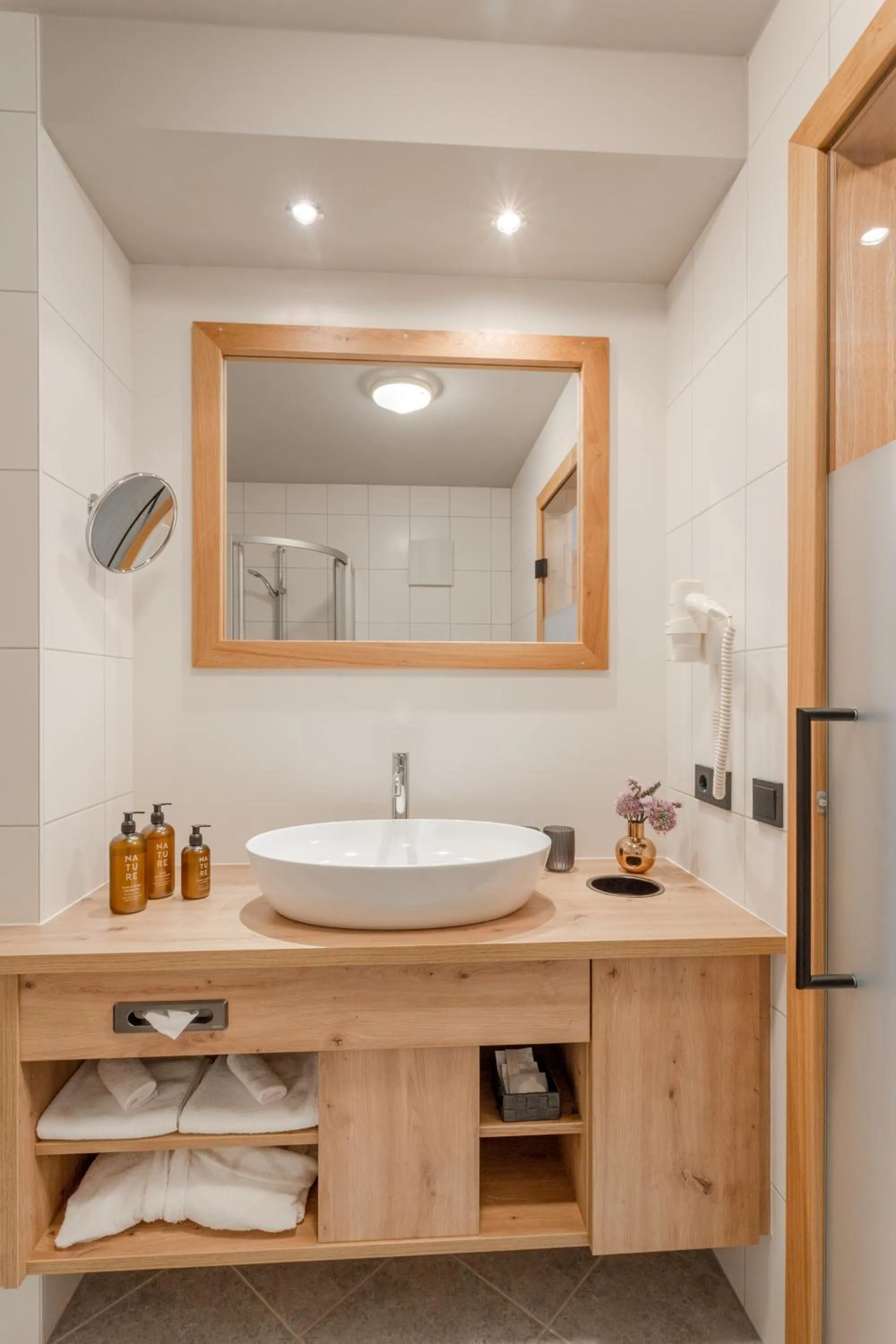 Bathroom in Natur- und Wohlfühlhotel Kastenholz