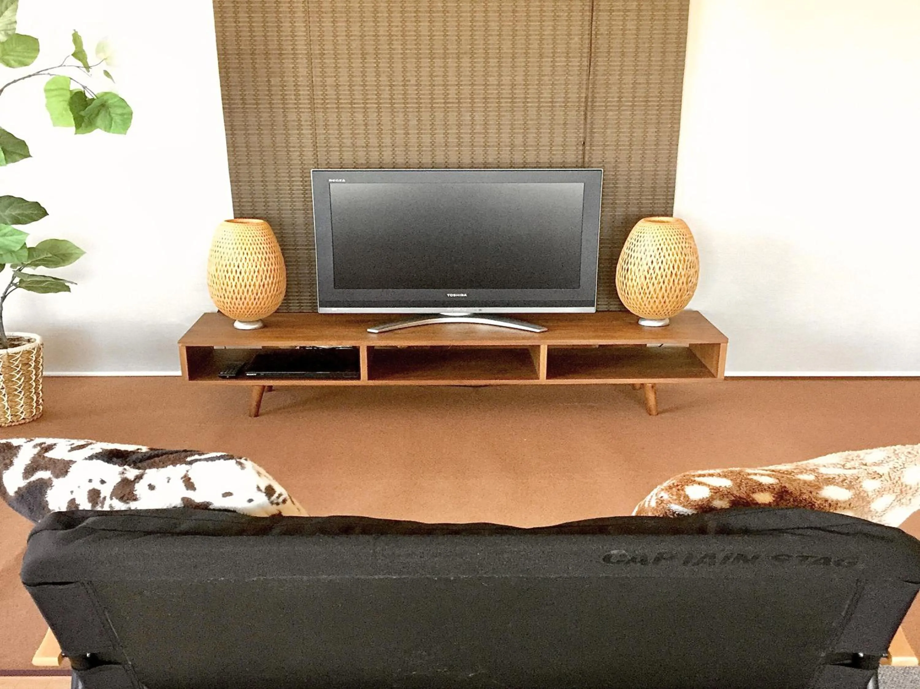 Communal lounge/ TV room in Tabist Odakeya Ryokan Kashiwazaki