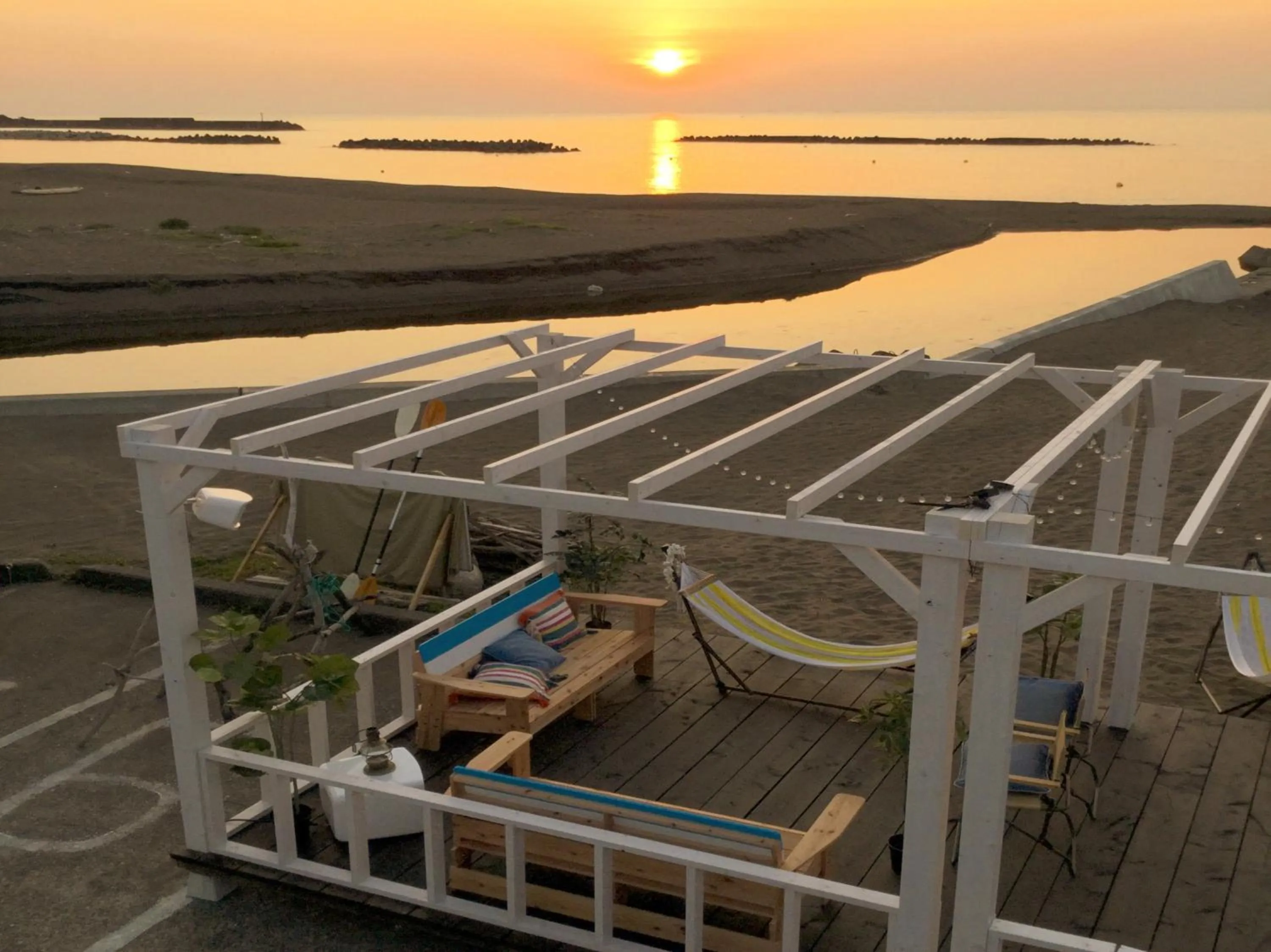 Balcony/Terrace in Tabist Odakeya Ryokan Kashiwazaki