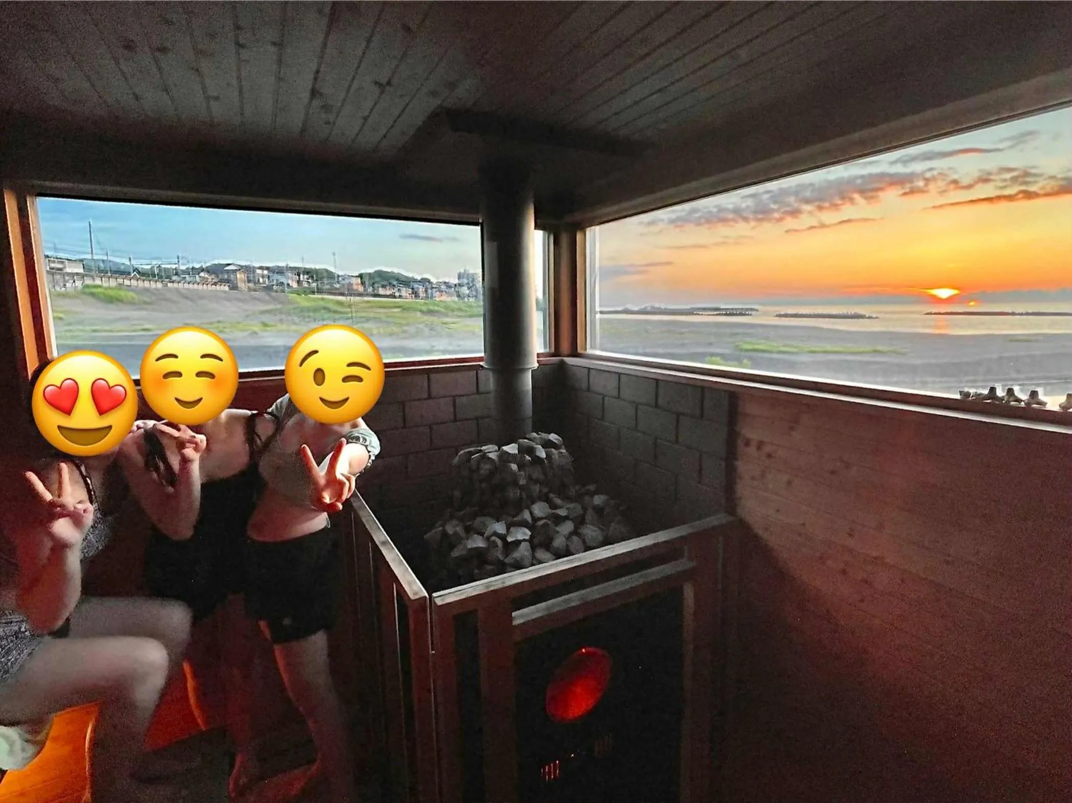 Sauna in Tabist Odakeya Ryokan Kashiwazaki