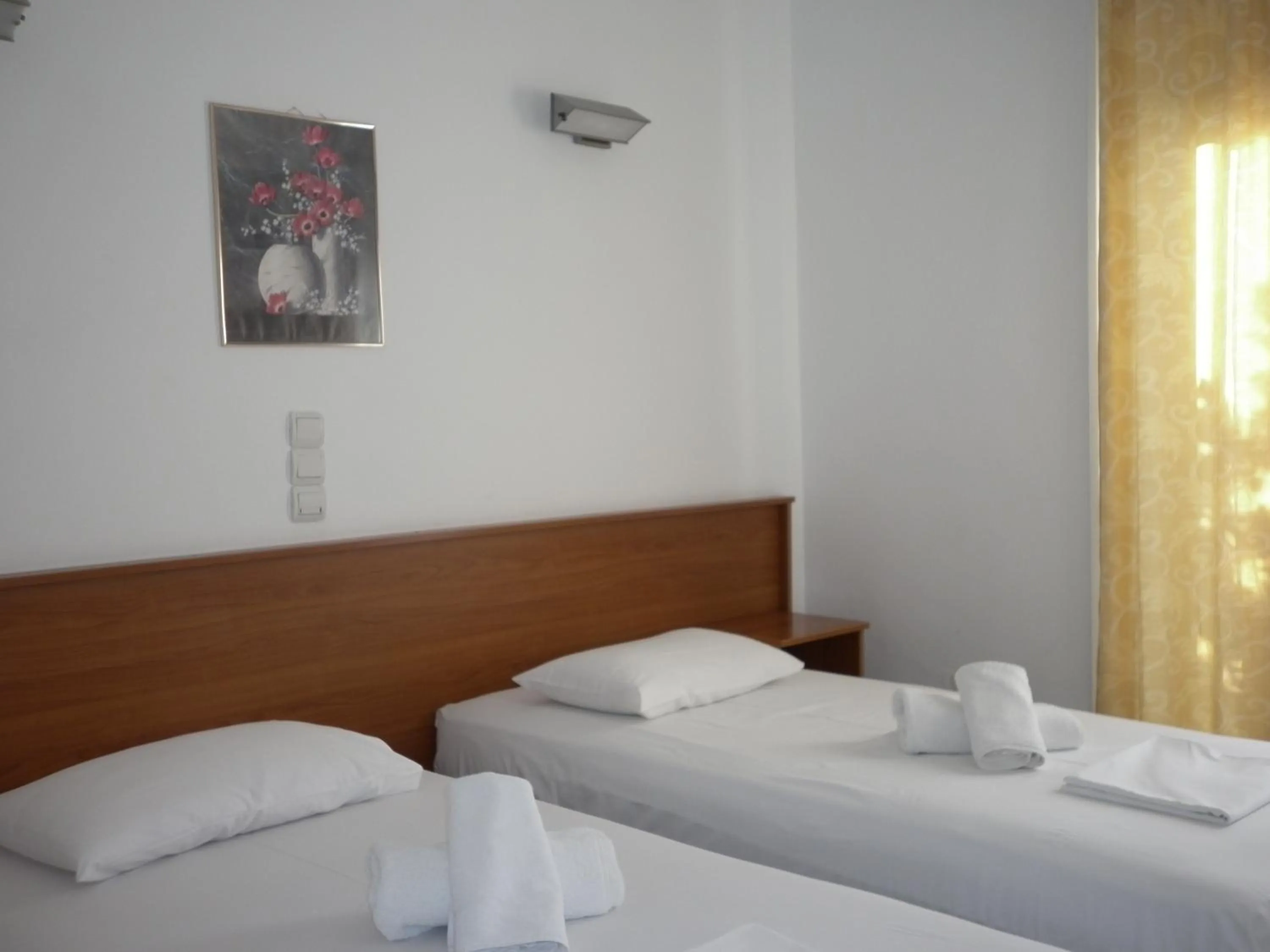 Bedroom, Bed in Hotel Ritsa