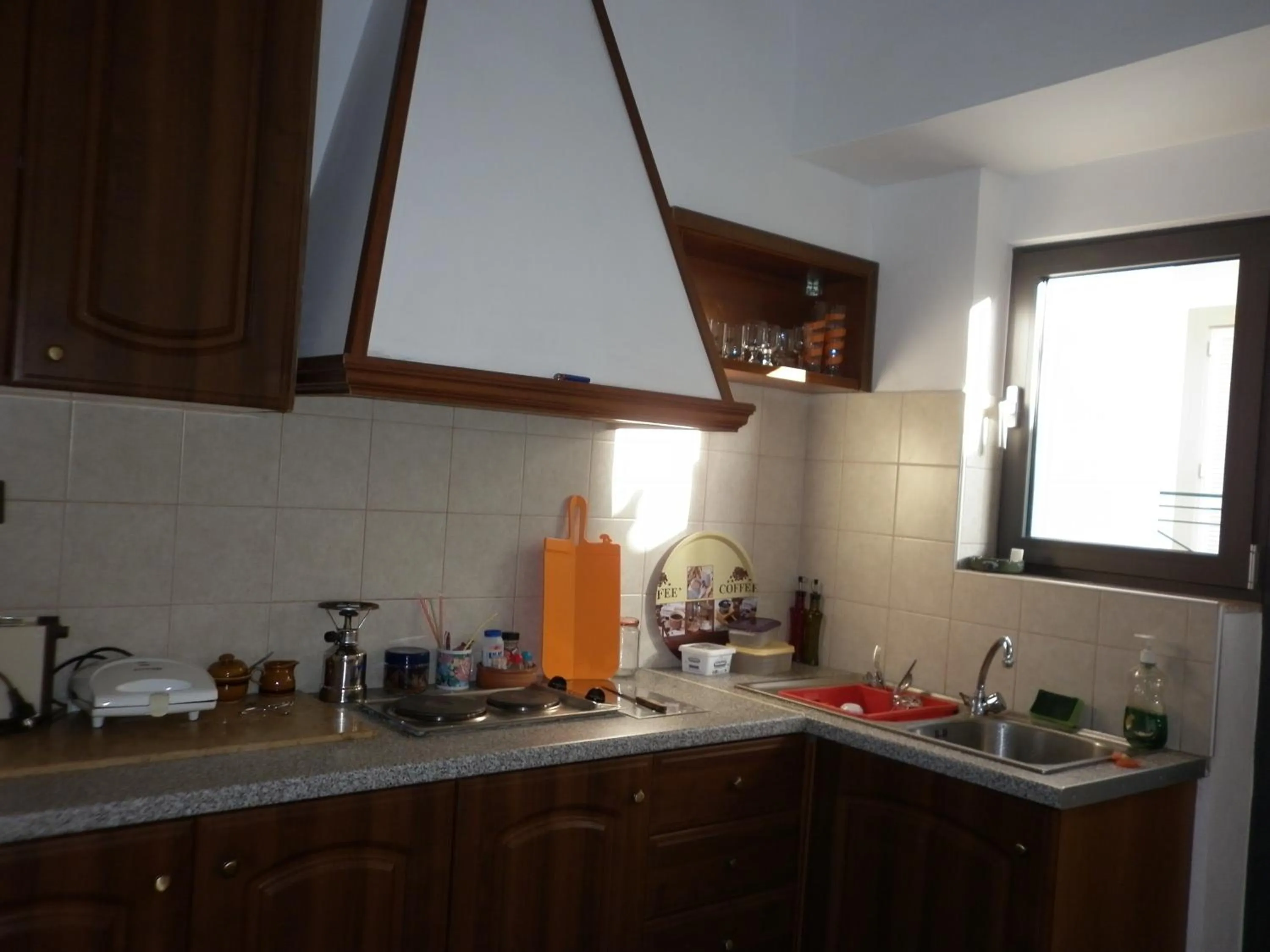 Communal kitchen in Hotel Ritsa