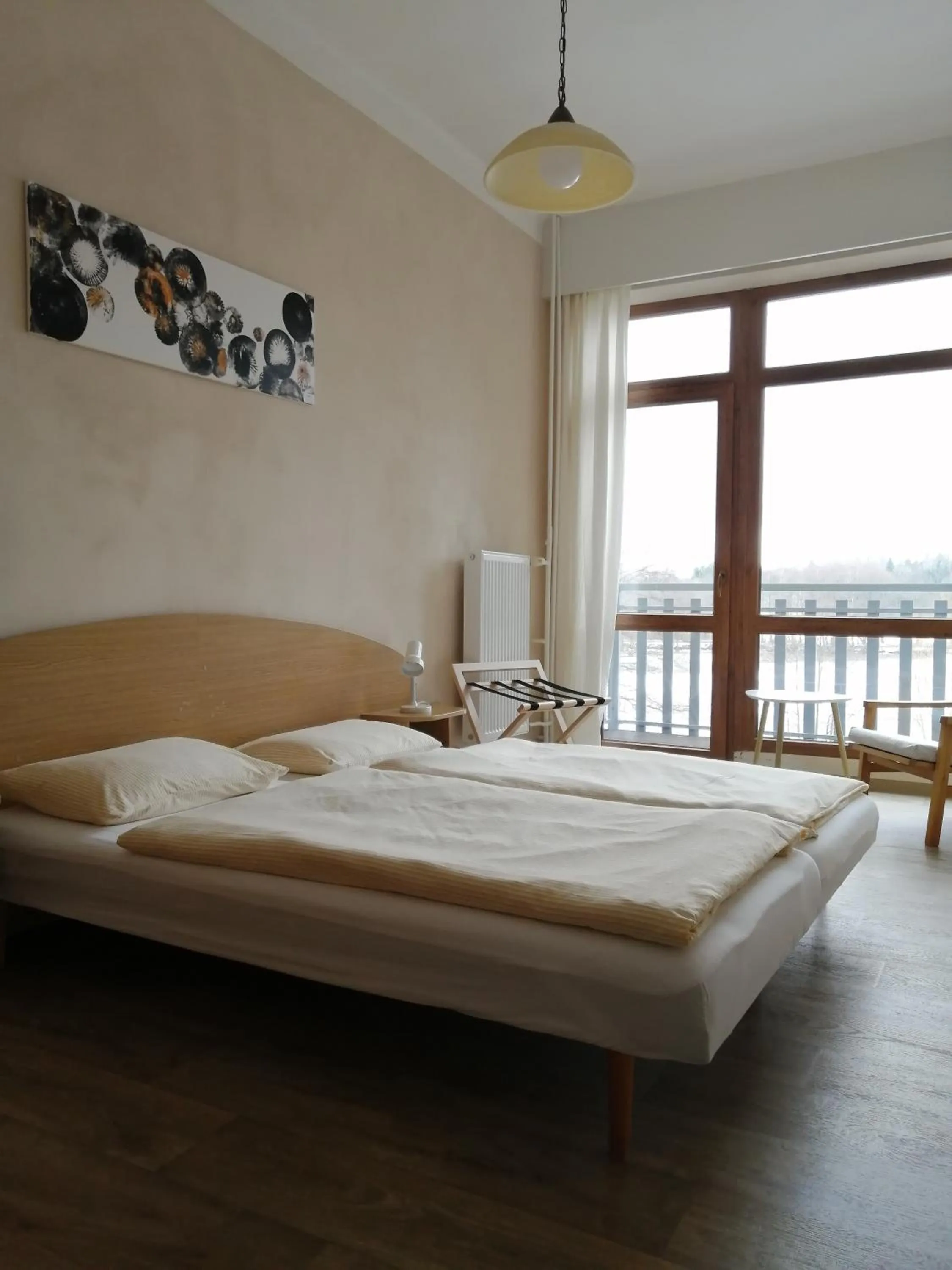 Bed in Hotel Chytrov