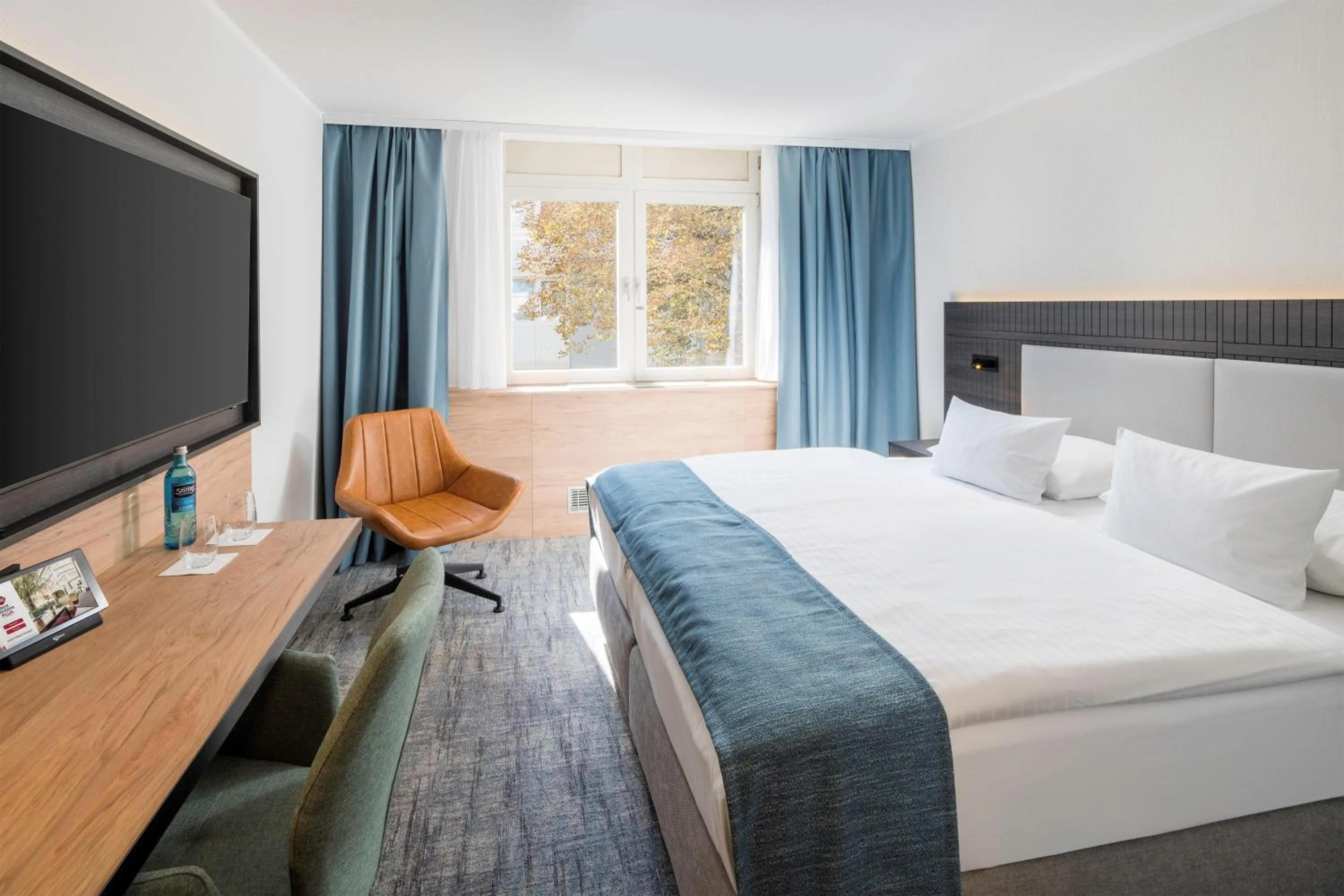 Bedroom, Bed in Best Western Plus Hotel Fellbach-Stuttgart