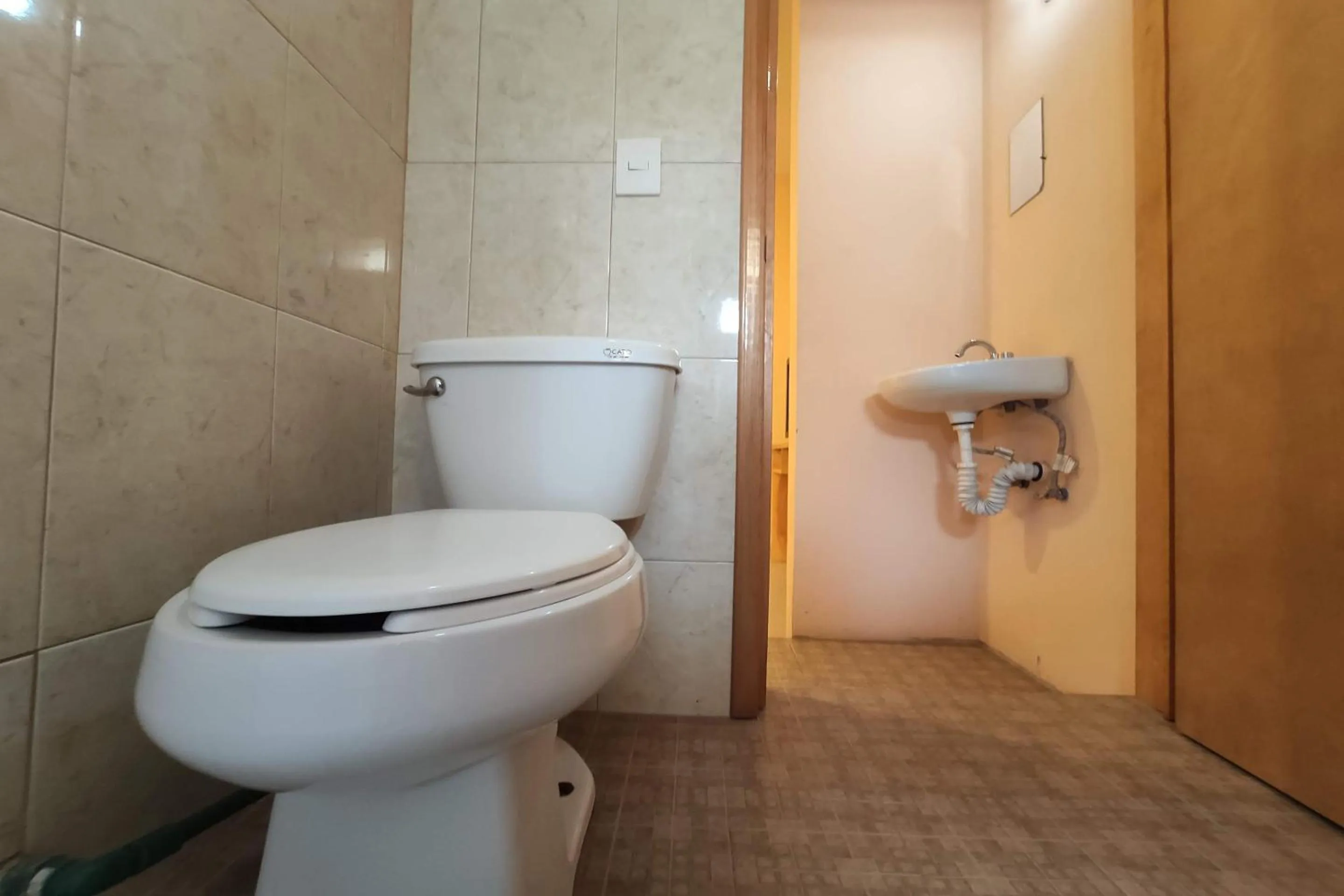 Bathroom in OYO Hotel Trigos De Oro,San Luis Teolocholco Park