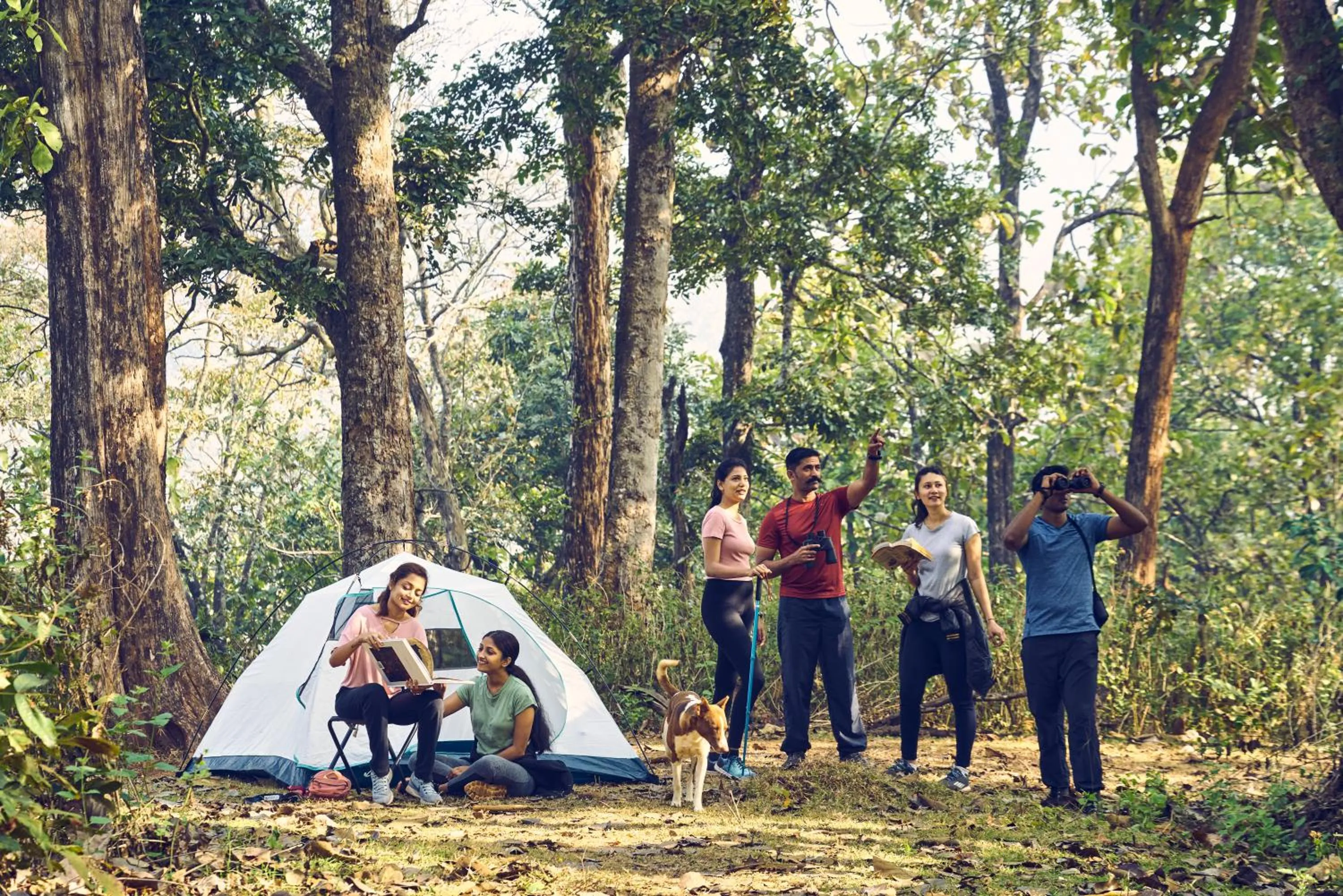 Natural landscape in Whistling Woodzs Resort