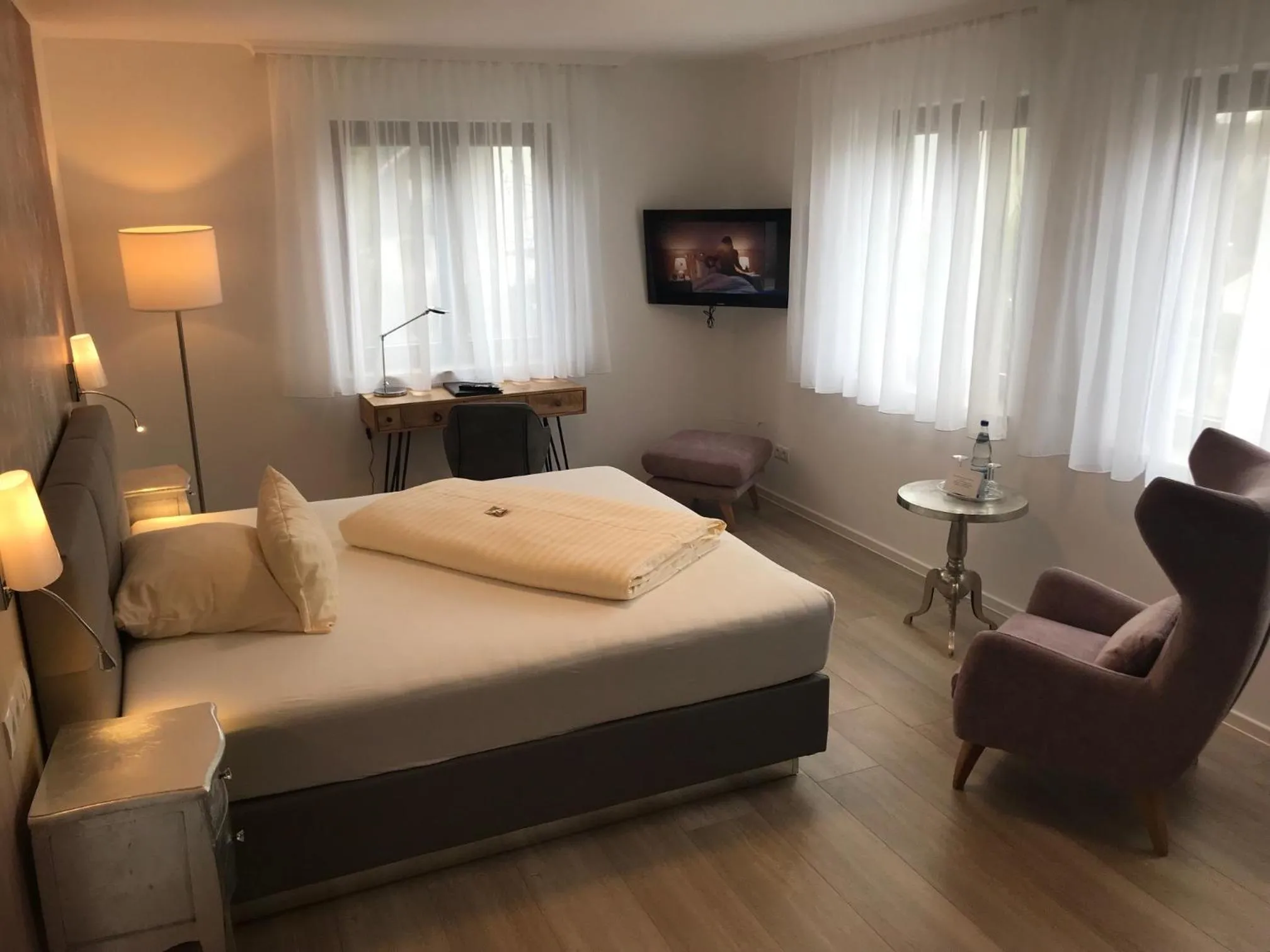 Bed in Hotel-Restaurant Sebastianushof