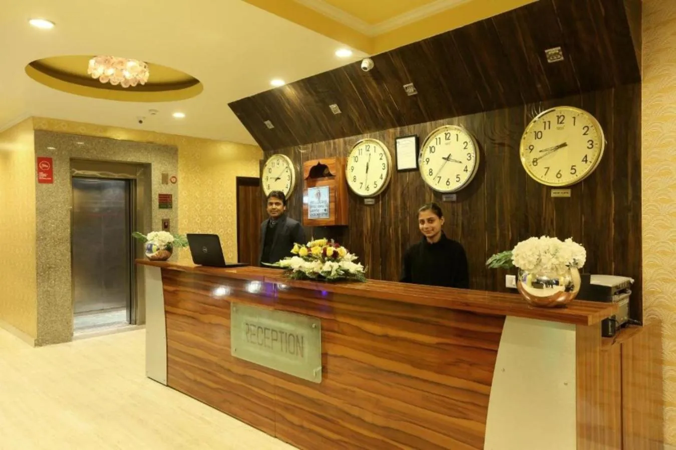 Staff in Hotel Castle Blue New Delhi Near IGI Airport