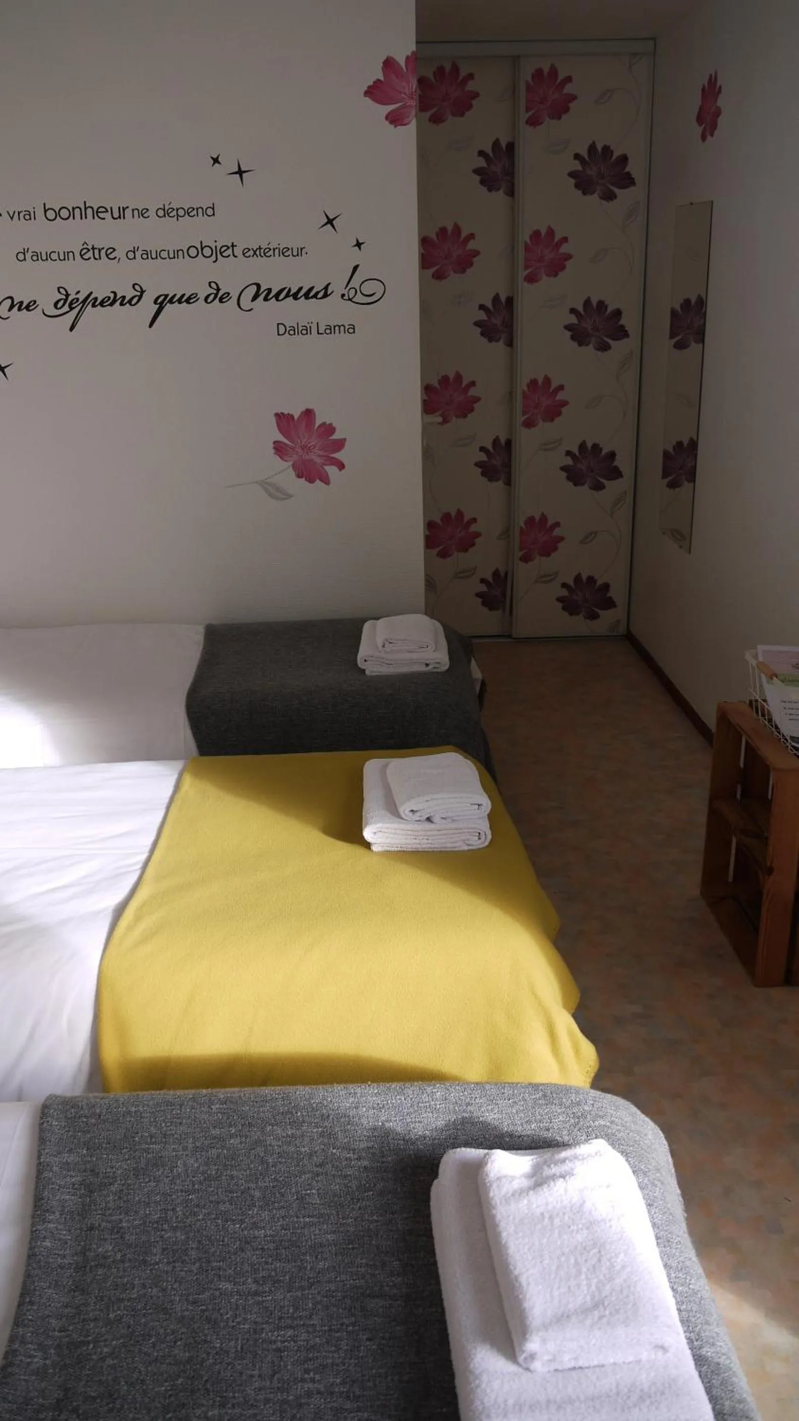 Bed in Du côté de chez Sam