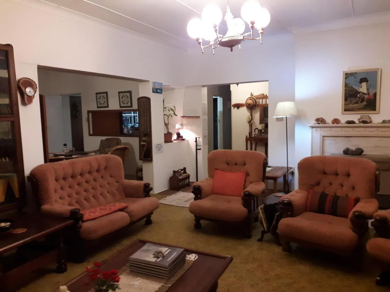 Living room in AANDRUS BNB