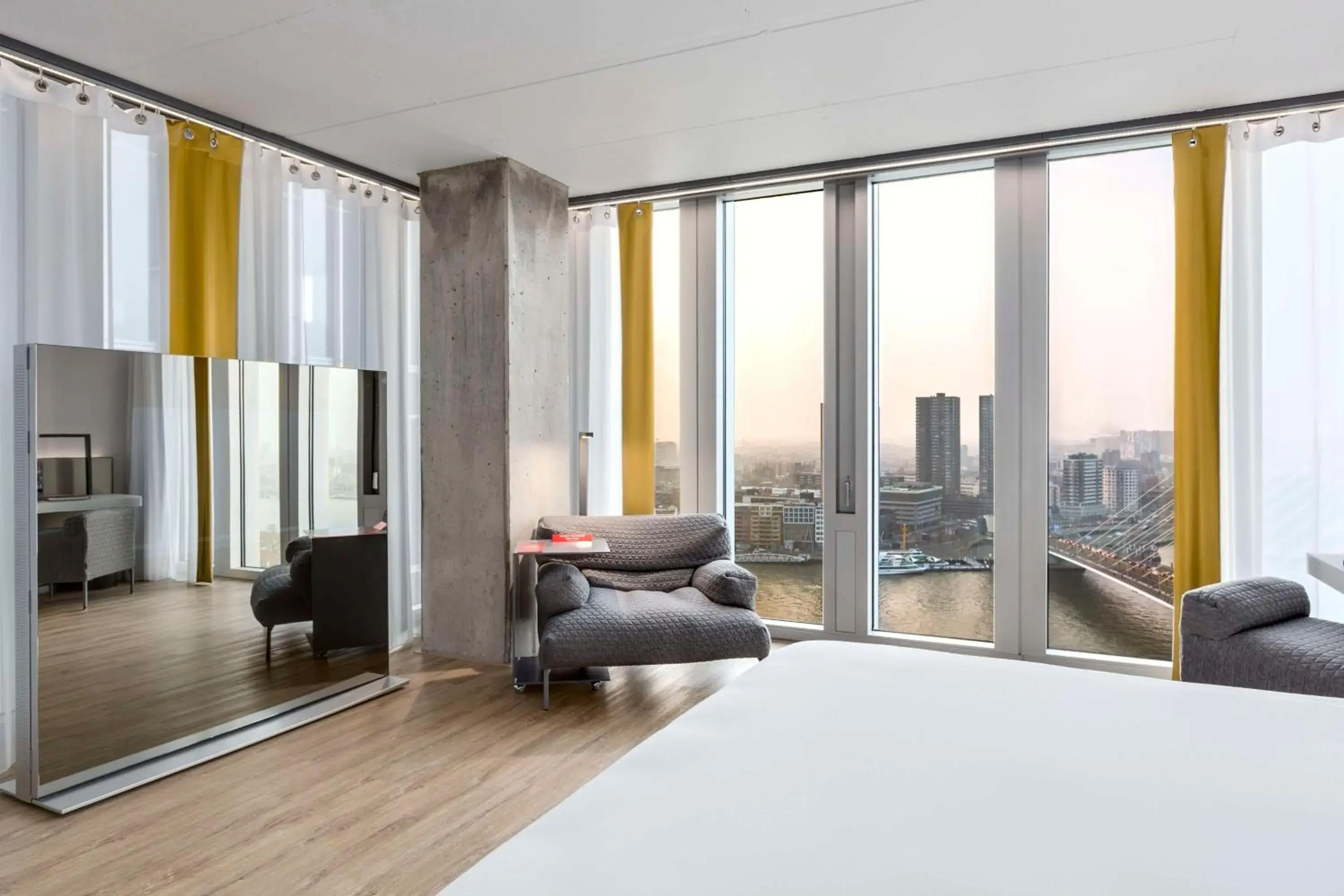 Bedroom, Bed in nhow Rotterdam Bedroom, Bed in nhow Rotterdam