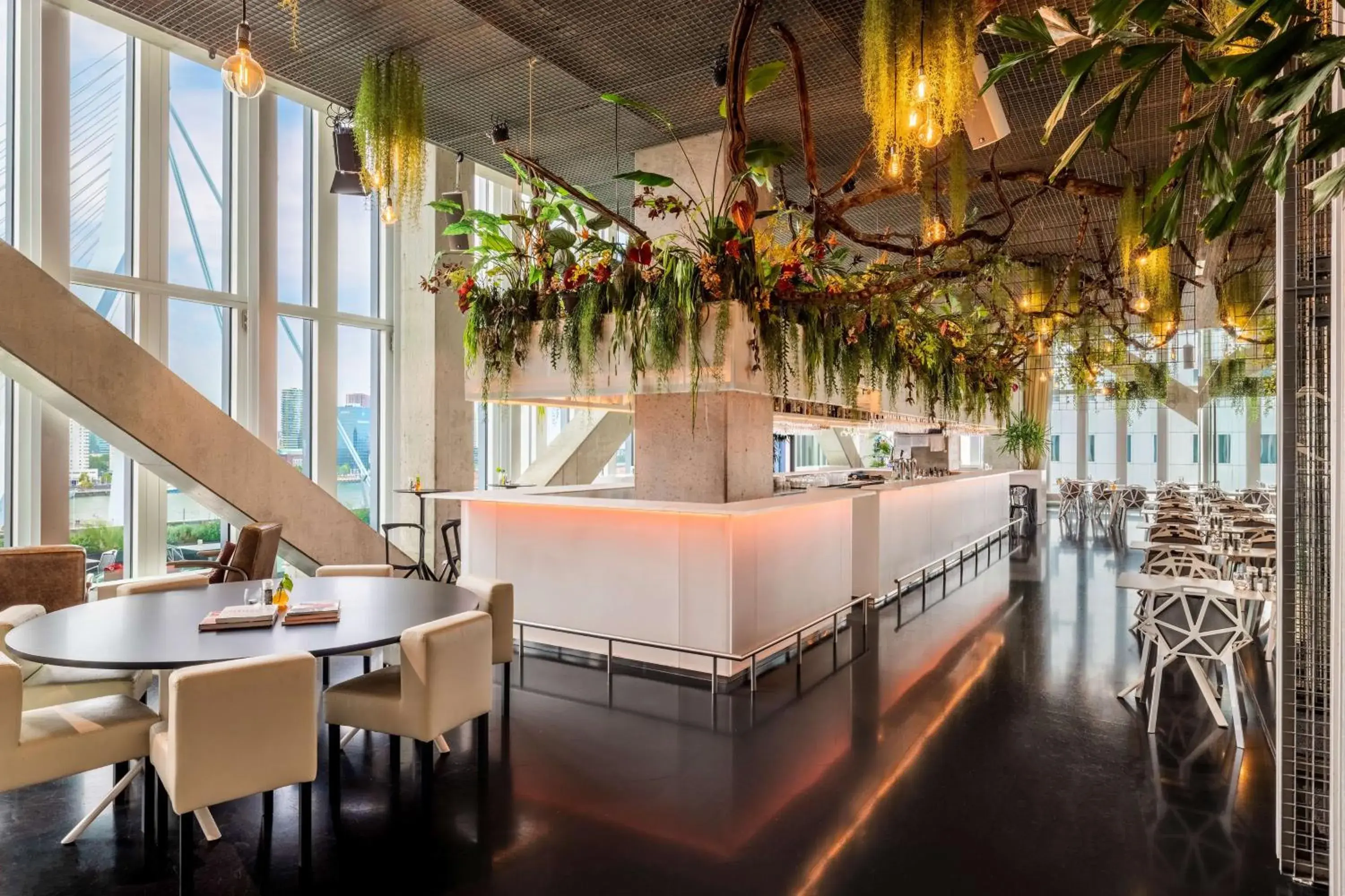 Lounge or bar in nhow Rotterdam Lounge or bar in nhow Rotterdam