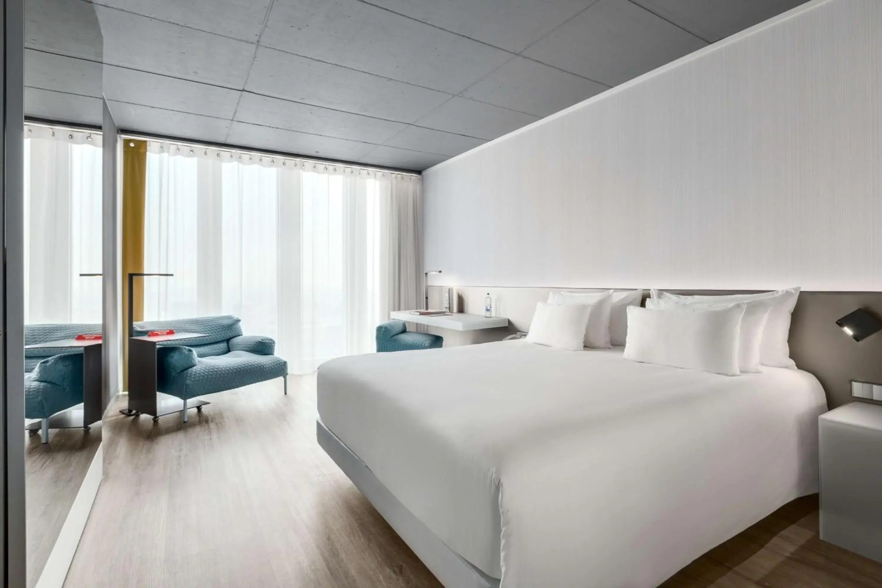 Bedroom, Bed in nhow Rotterdam Bedroom, Bed in nhow Rotterdam