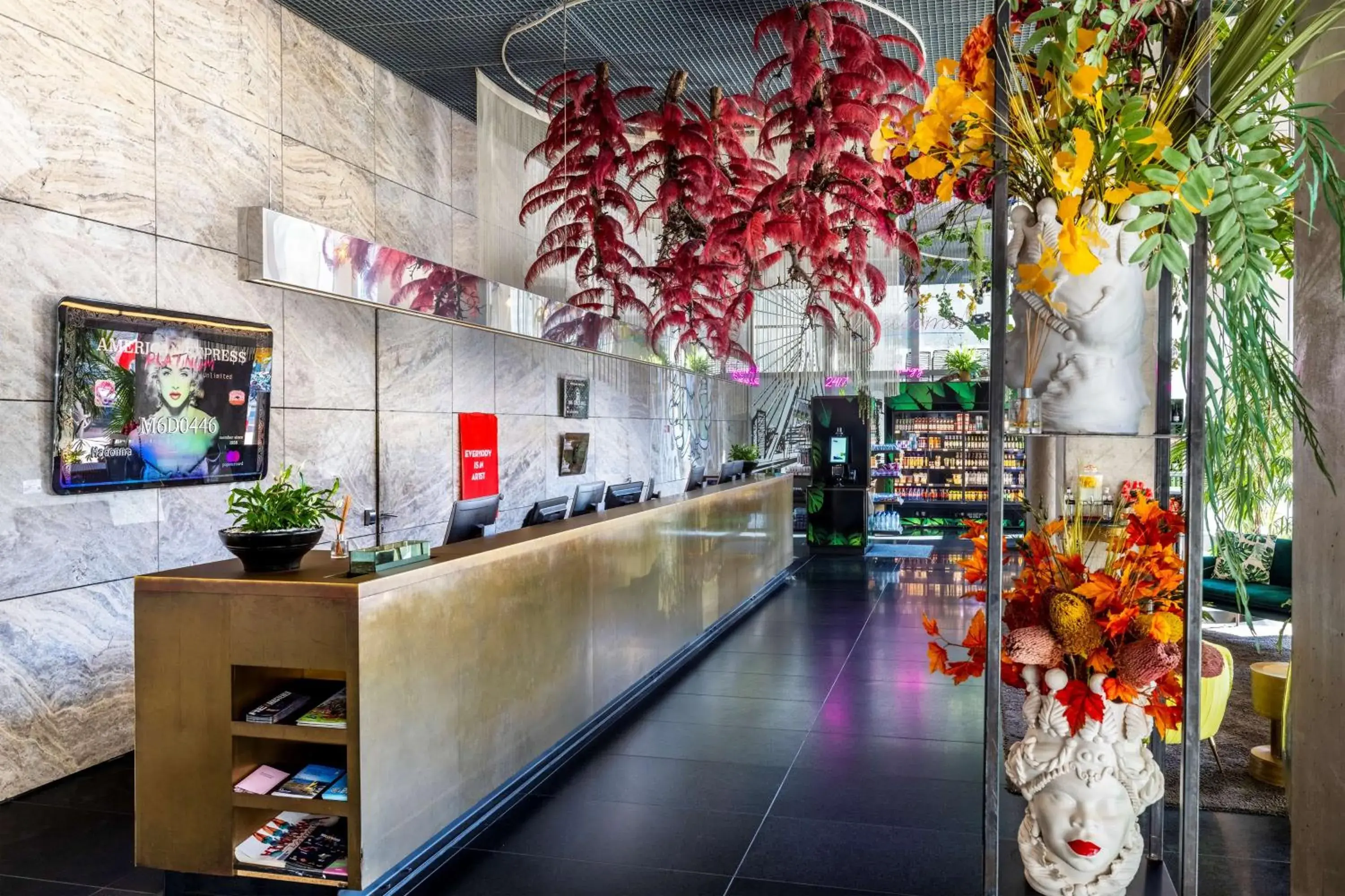 Lobby or reception in nhow Rotterdam Lobby or reception in nhow Rotterdam