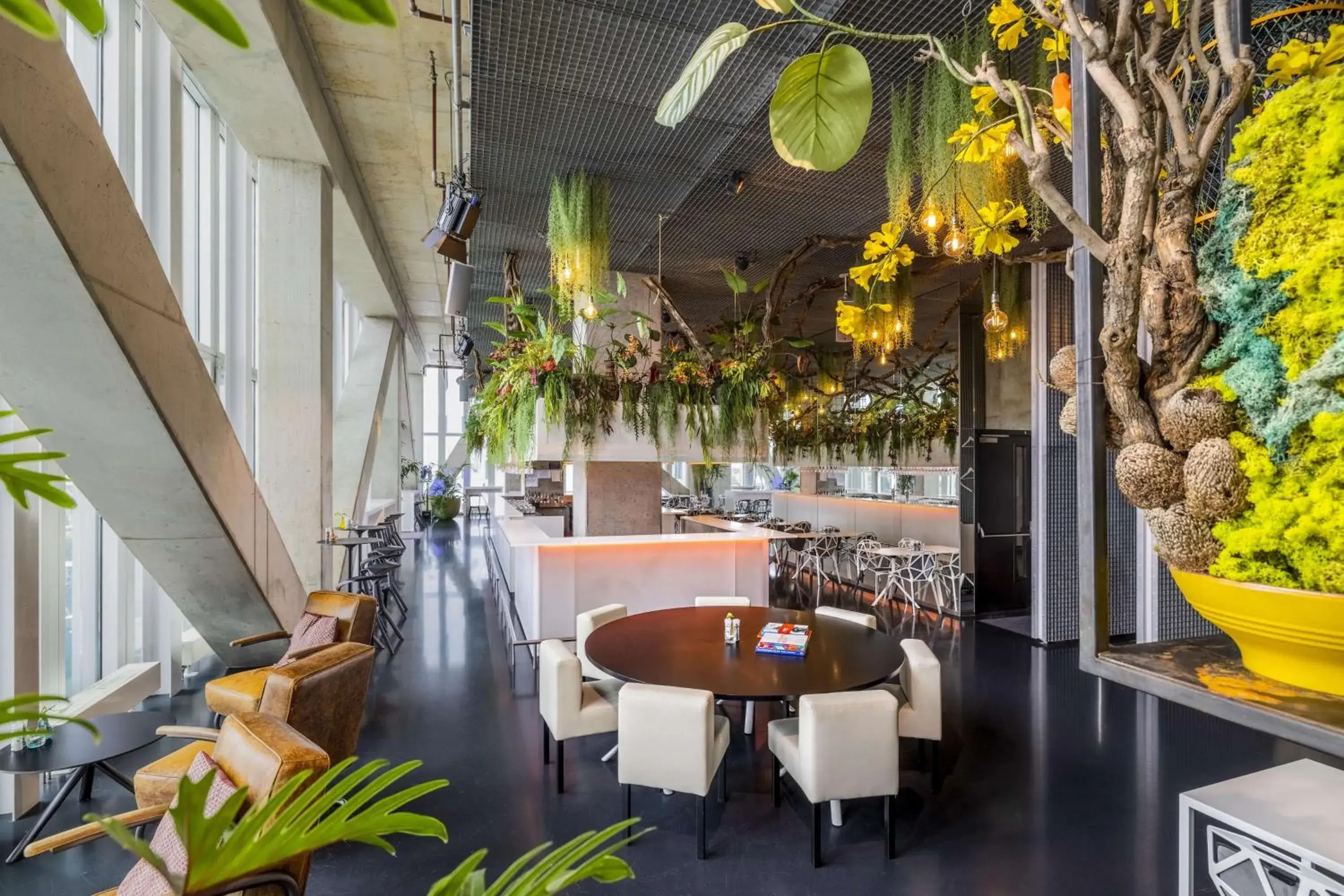 Lounge or bar in nhow Rotterdam Lounge or bar in nhow Rotterdam