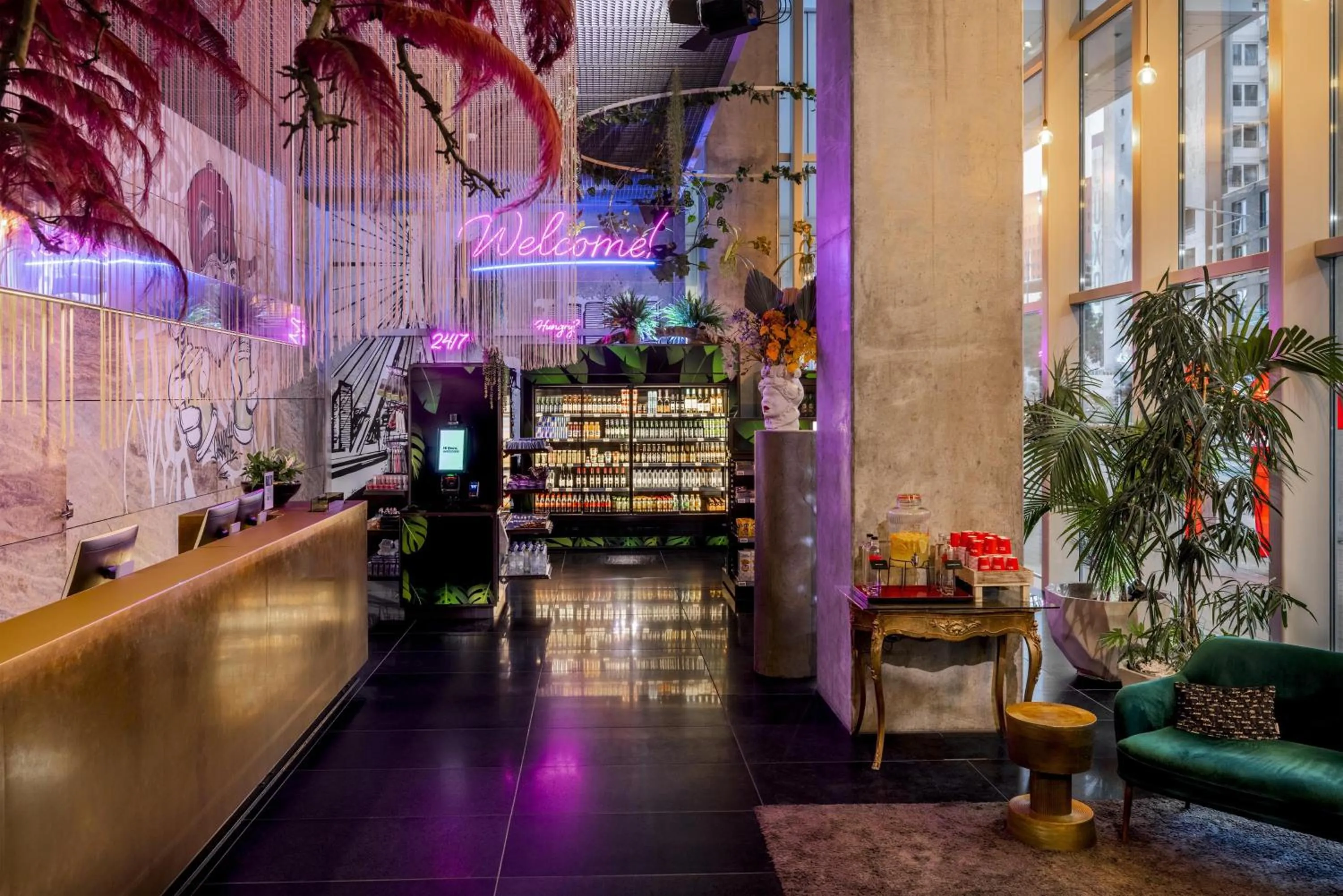 Lobby or reception in nhow Rotterdam