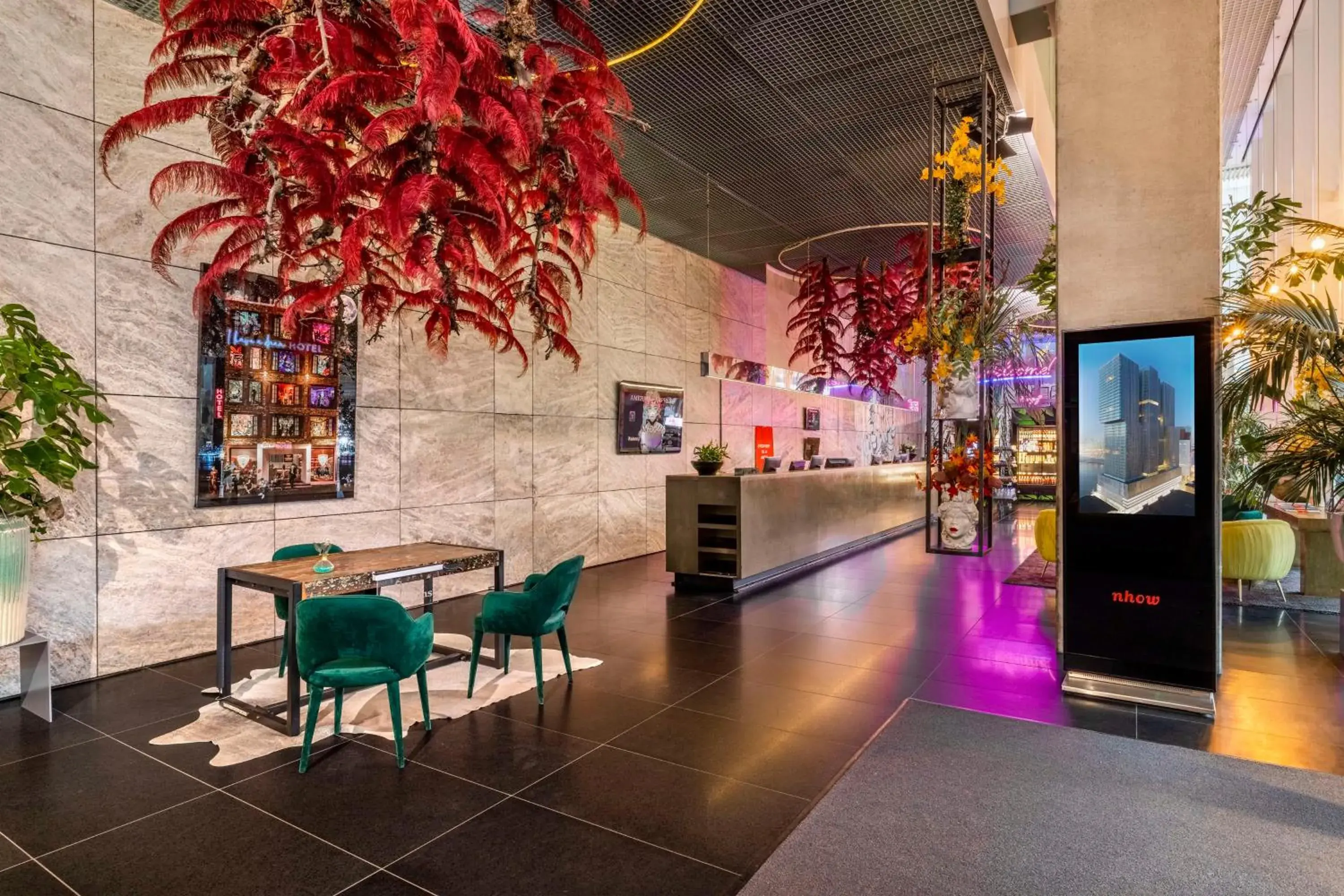 Lobby or reception in nhow Rotterdam Lobby or reception in nhow Rotterdam