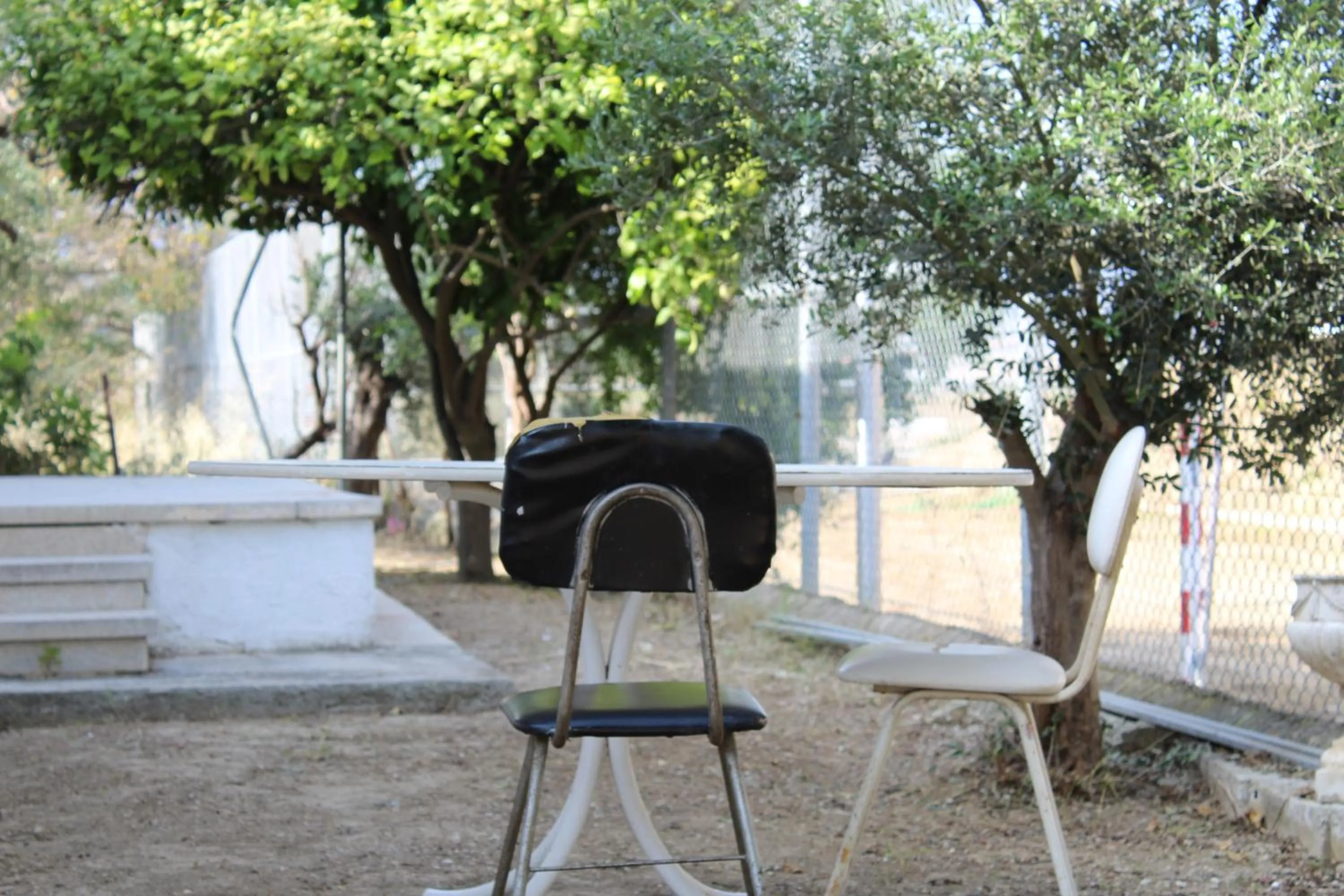 Patio in Costas Hostel Action 2