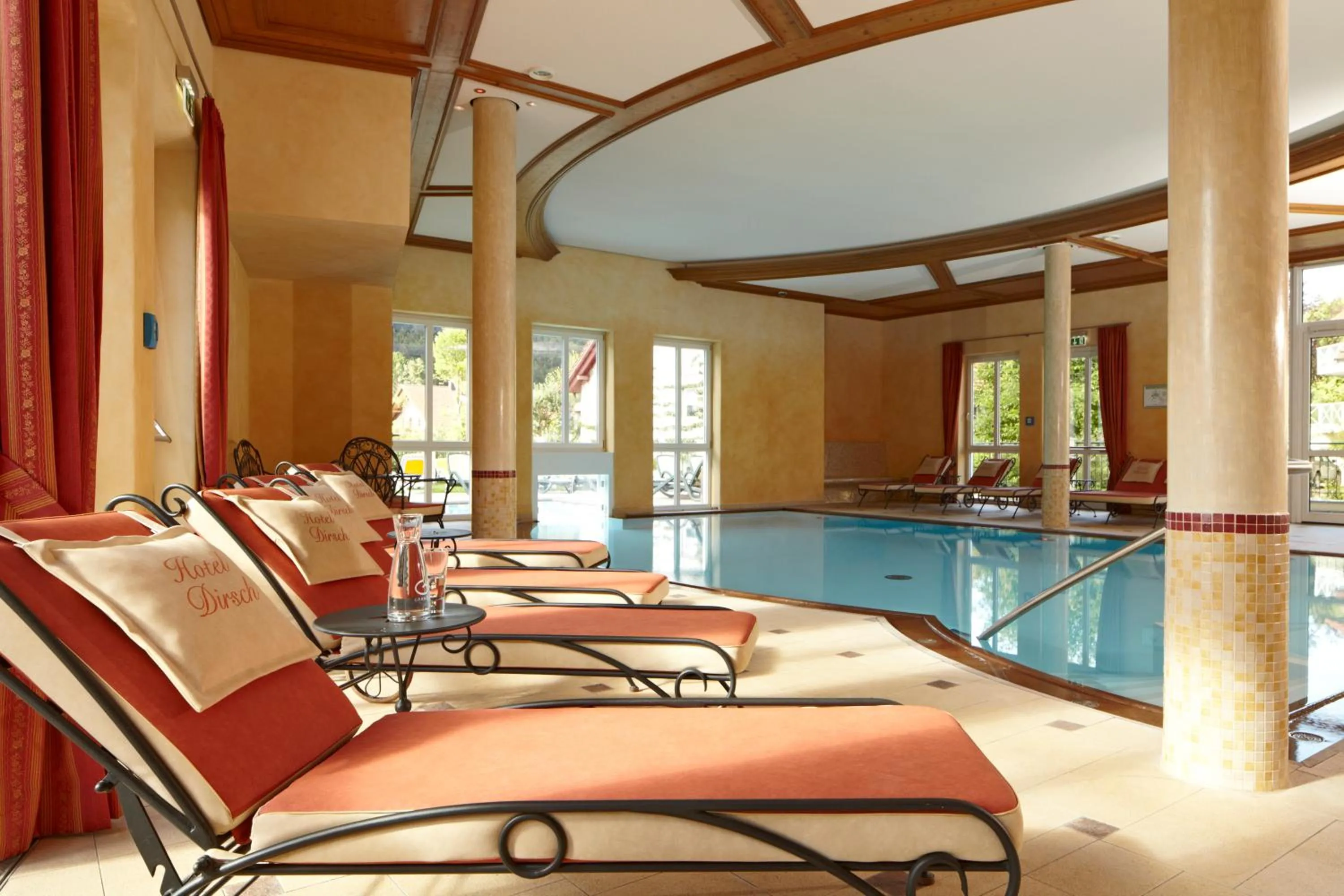 Swimming pool in Hotel Dirsch Wellness & Spa Resort
