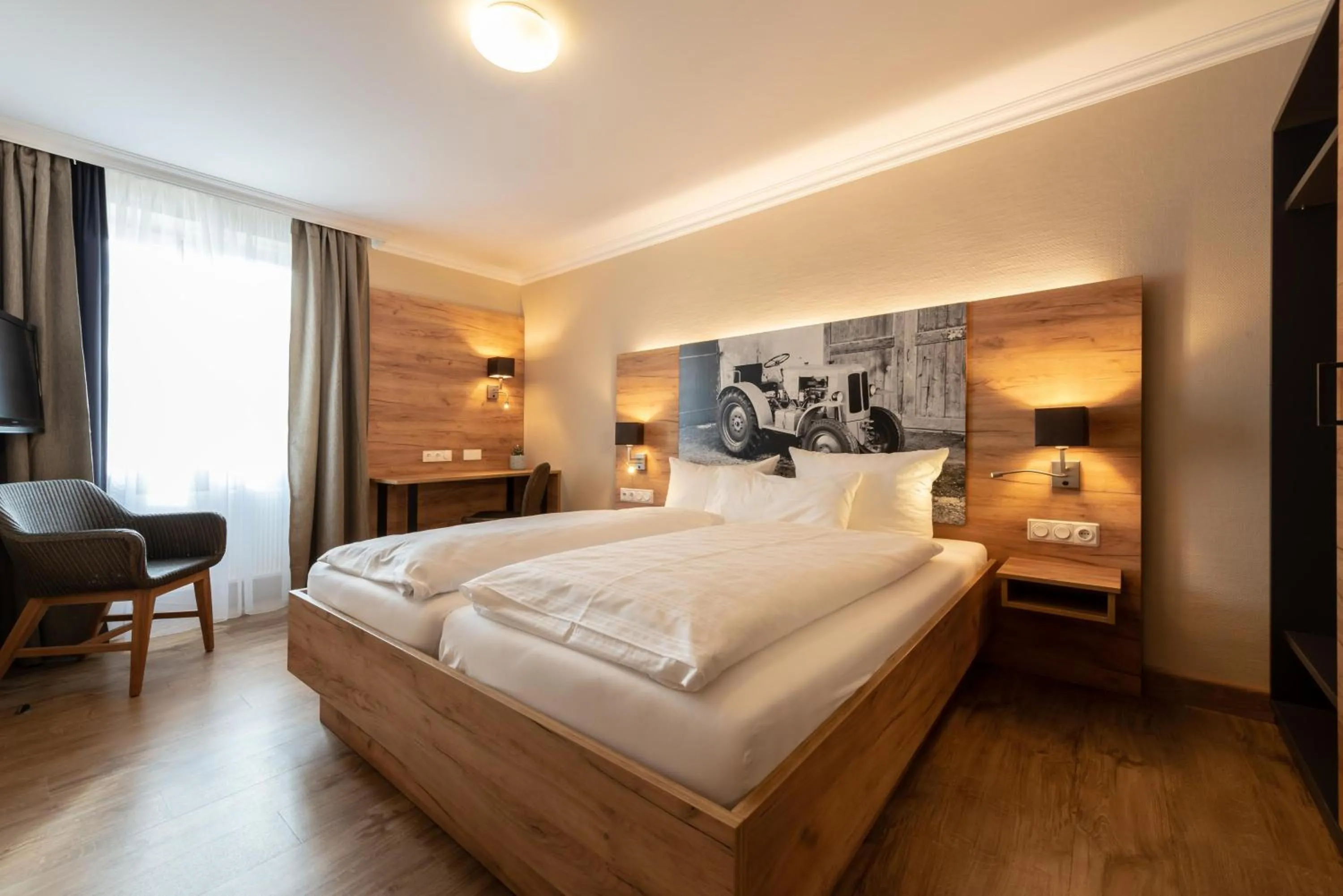 Bed in Hotel Dirsch Wellness & Spa Resort