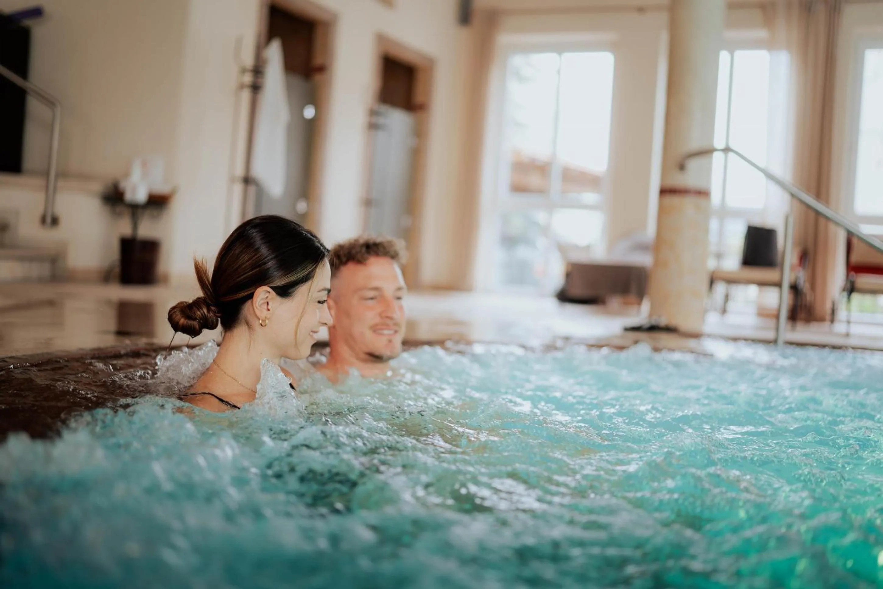 Hot Tub in Hotel Dirsch Wellness & Spa Resort