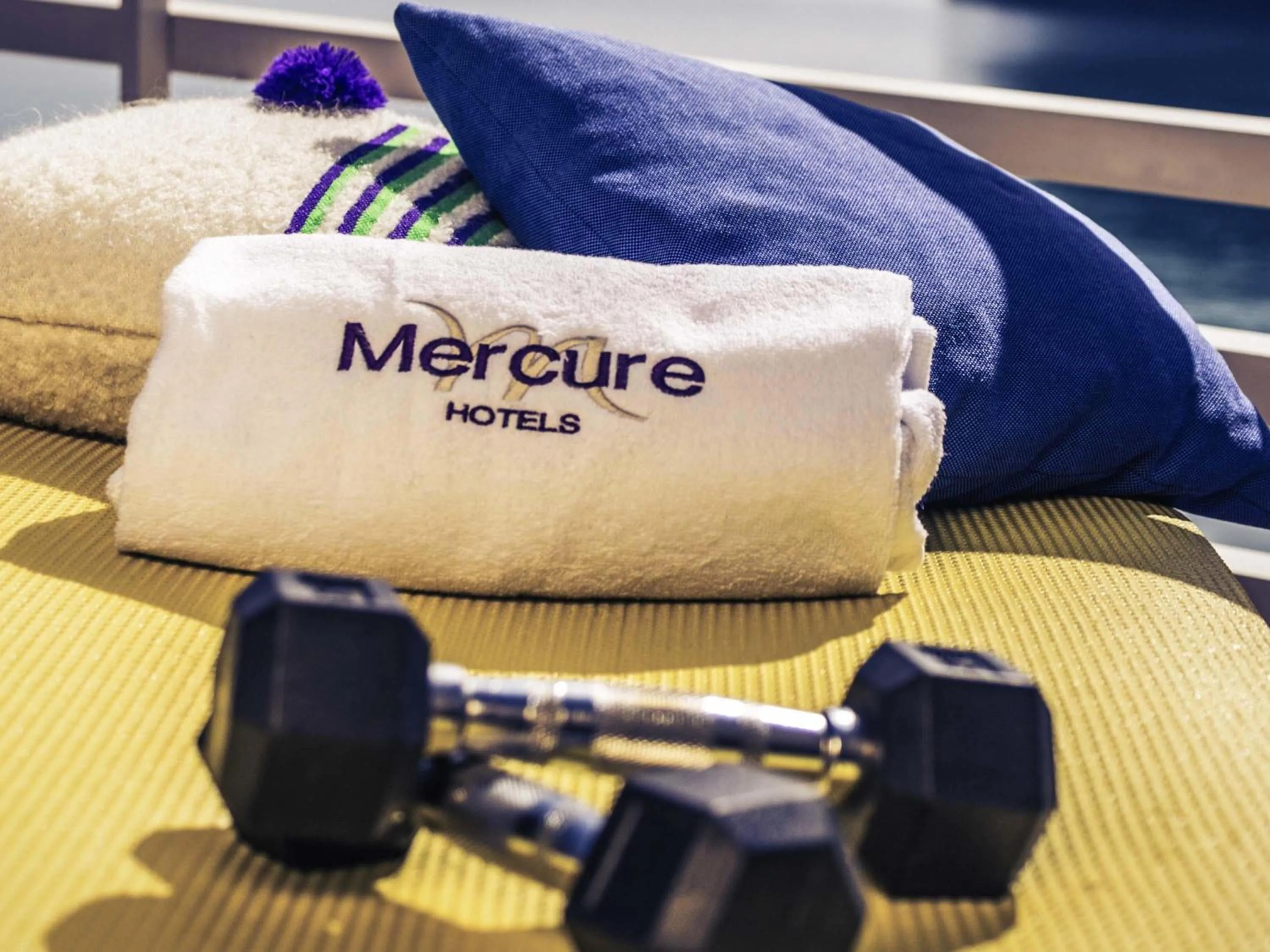 Fitness centre/facilities in Mercure Quemado Al-Hoceima Resort