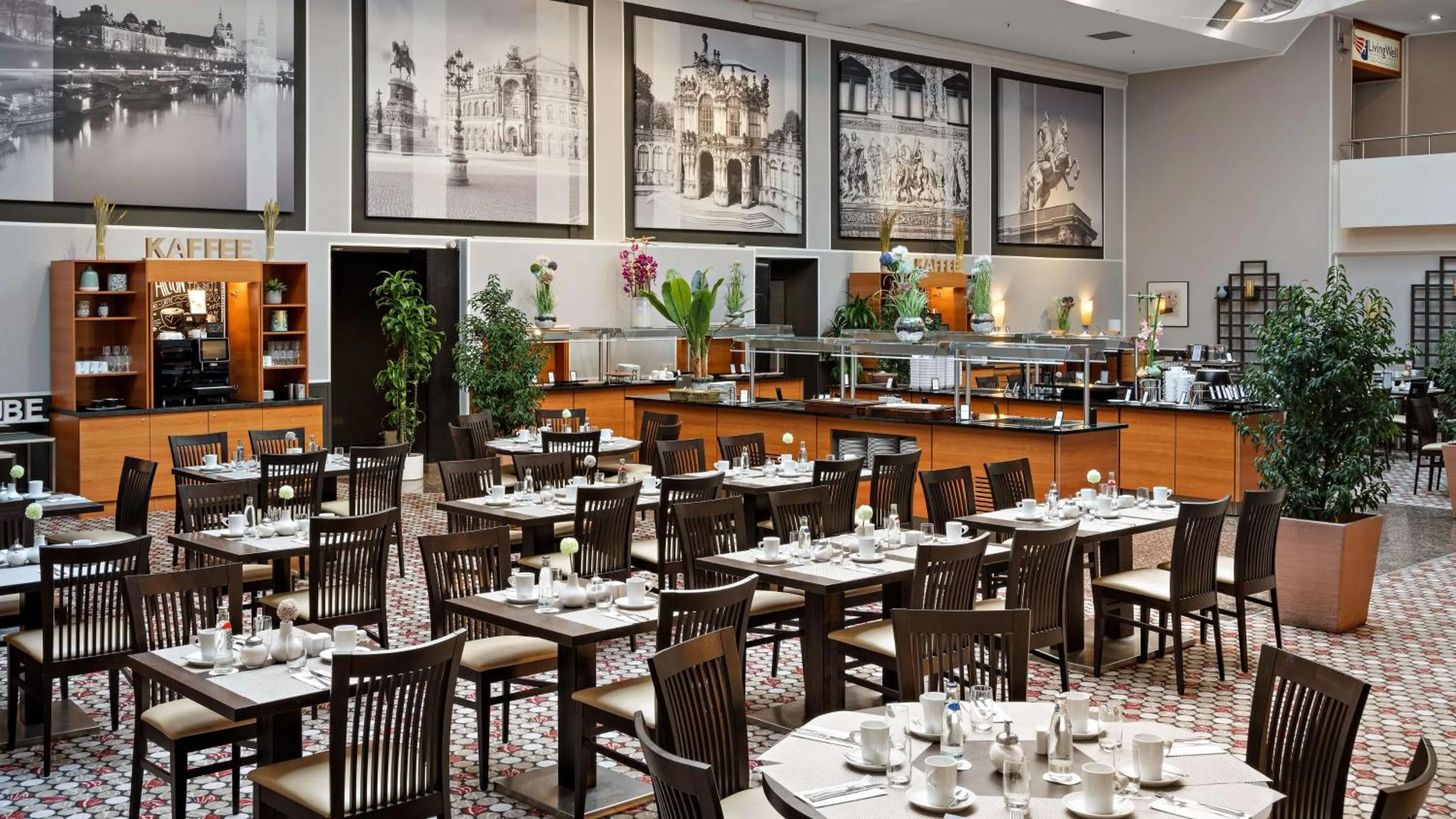 Restaurant/places to eat in Hilton Dresden an der Frauenkirche