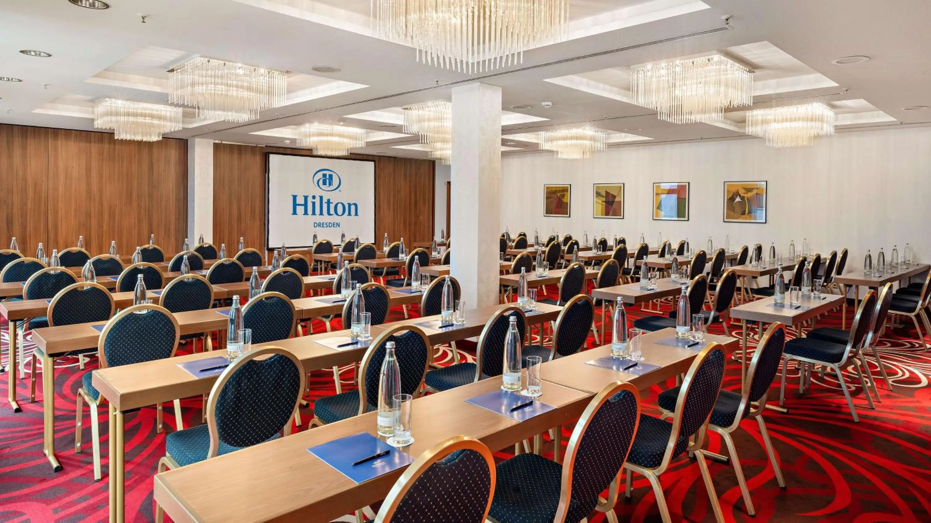 Meeting/conference room in Hilton Dresden an der Frauenkirche