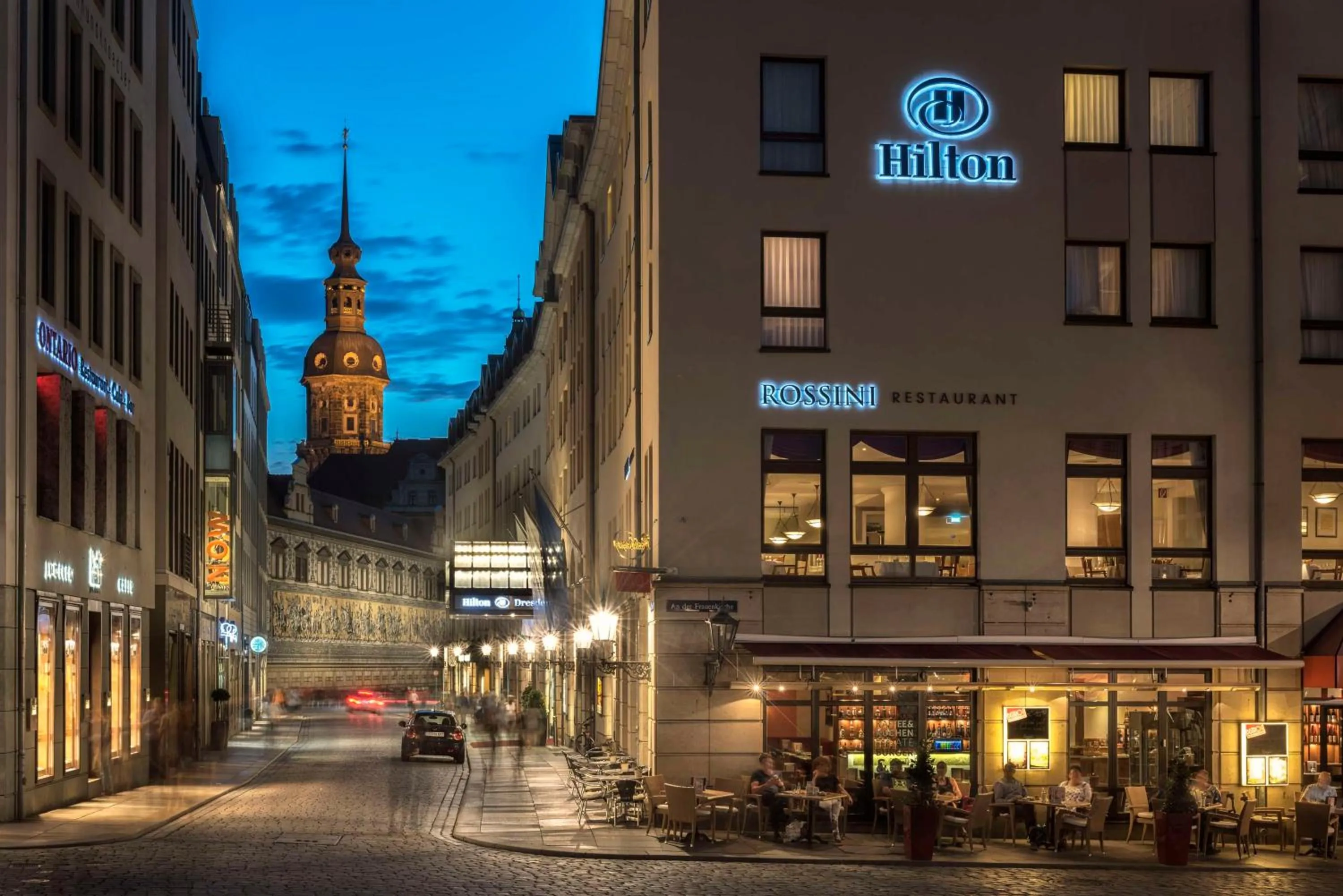Property building in Hilton Dresden an der Frauenkirche
