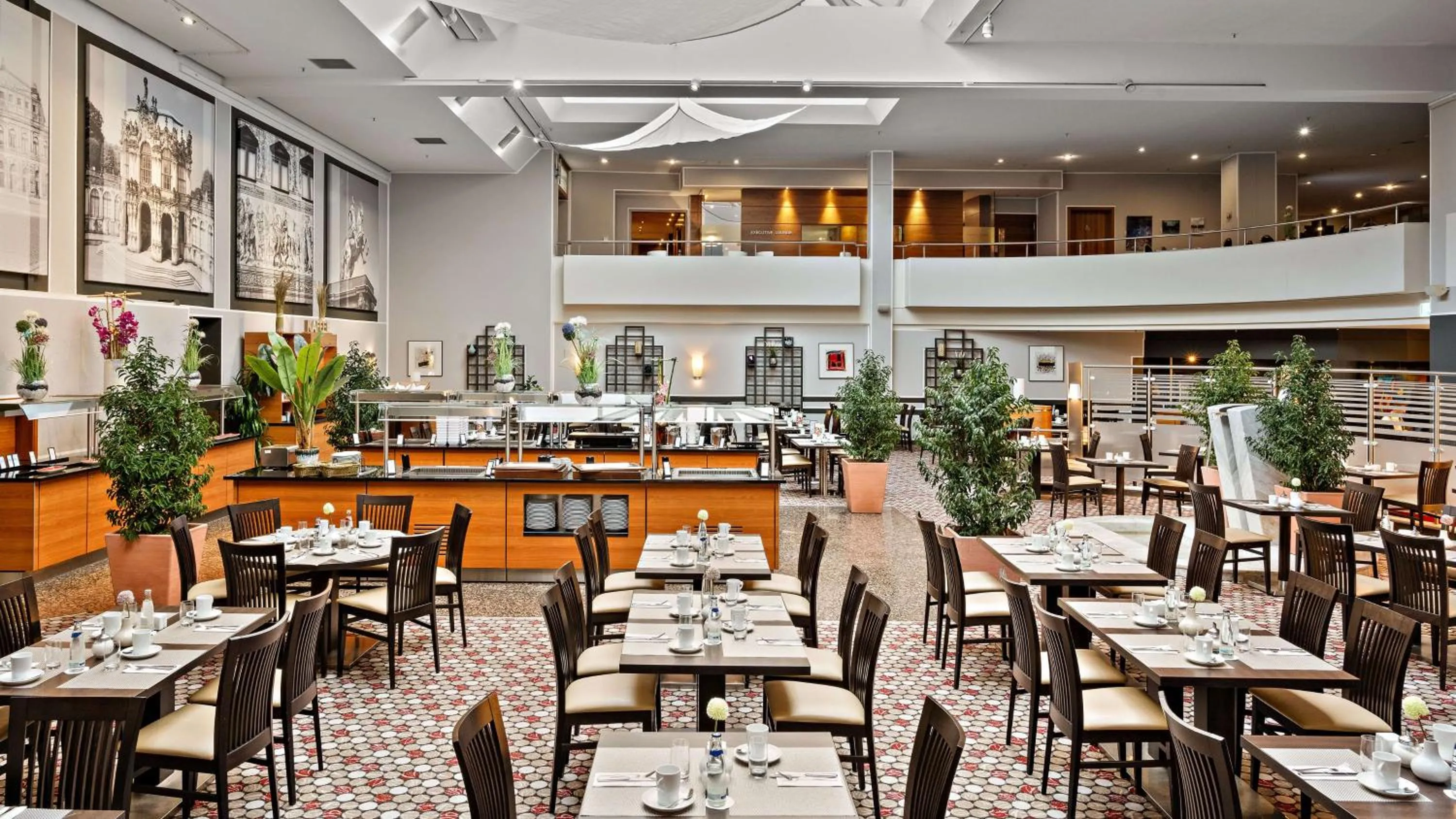 Restaurant/places to eat in Hilton Dresden an der Frauenkirche