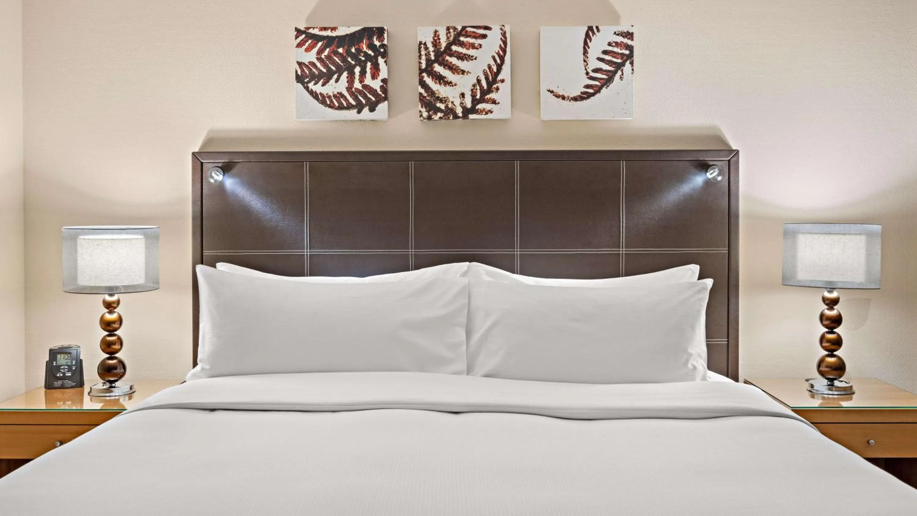 Bed in Hilton Dresden an der Frauenkirche