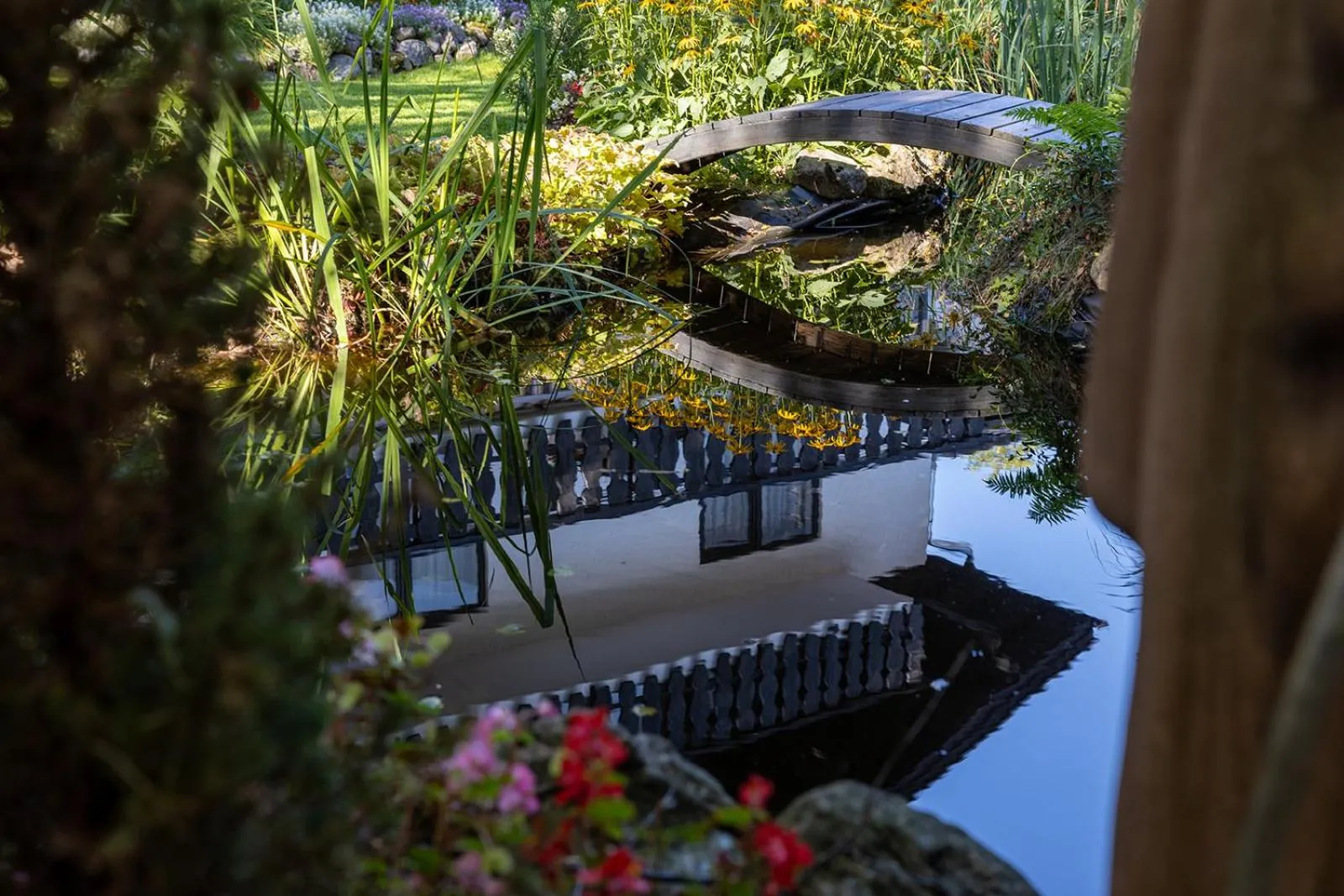 Garden in Hotel Alpenhof
