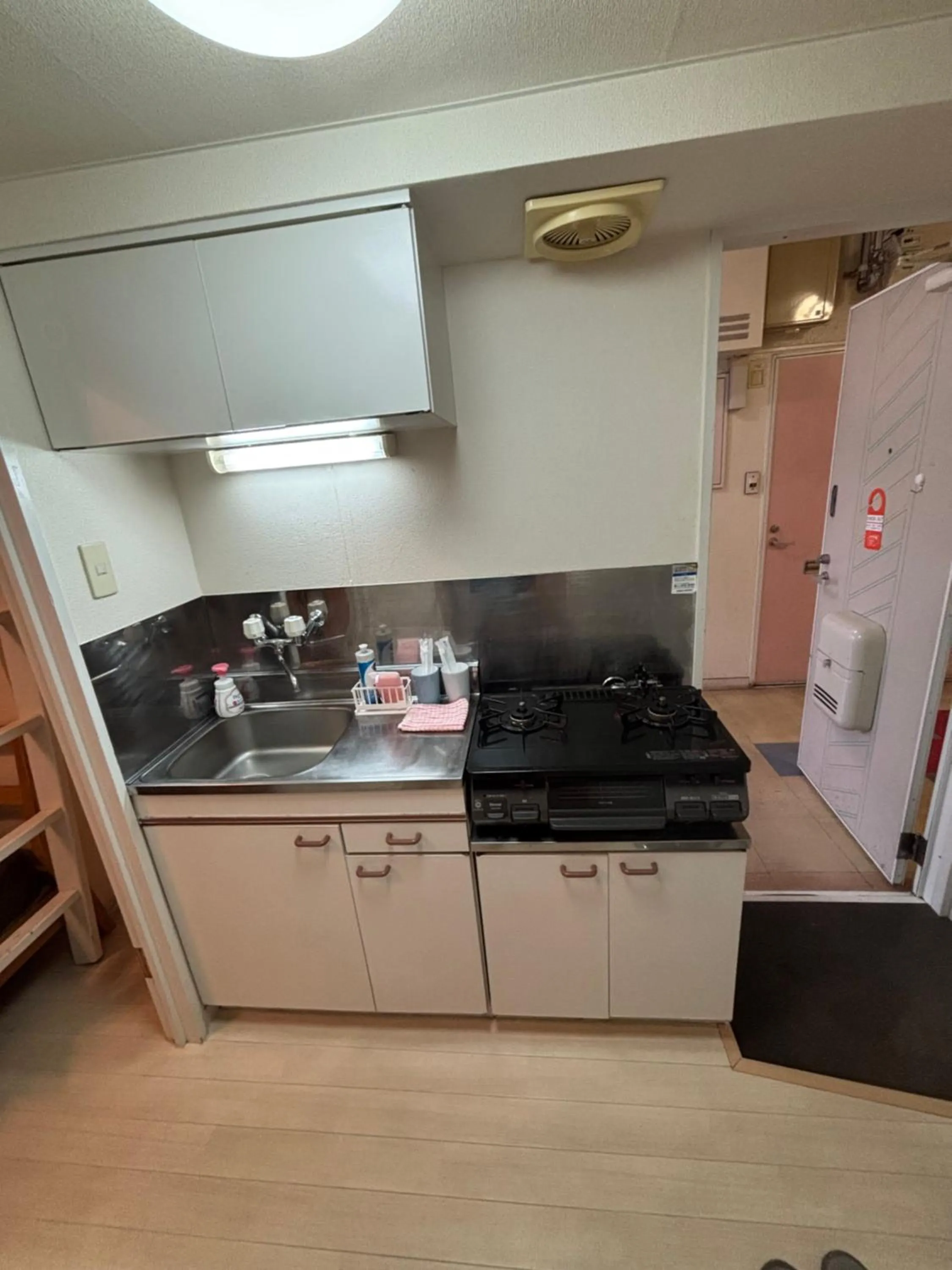 kitchen in KIYAZA Road Sapporo