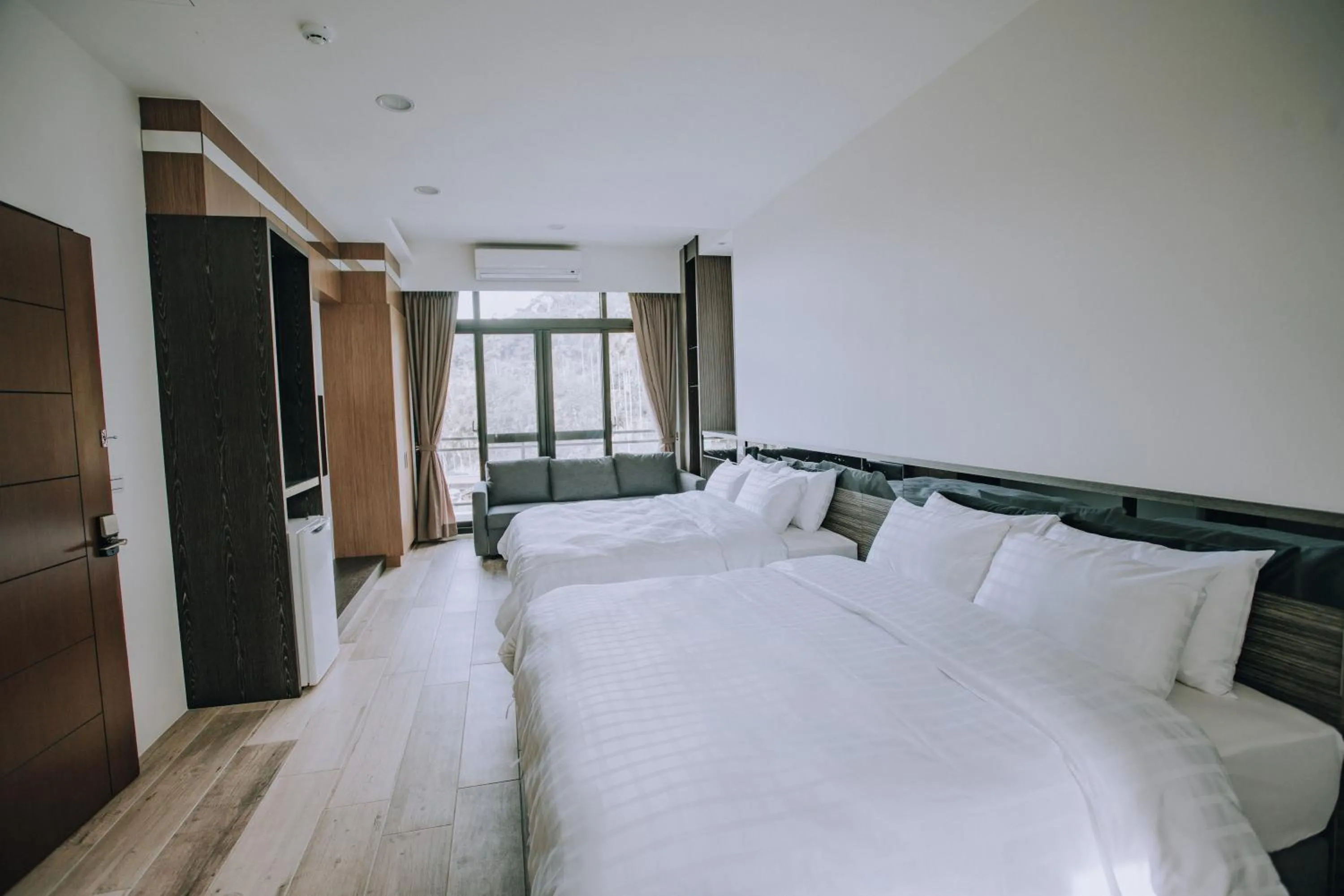 Bed in Ruili Tea Villa