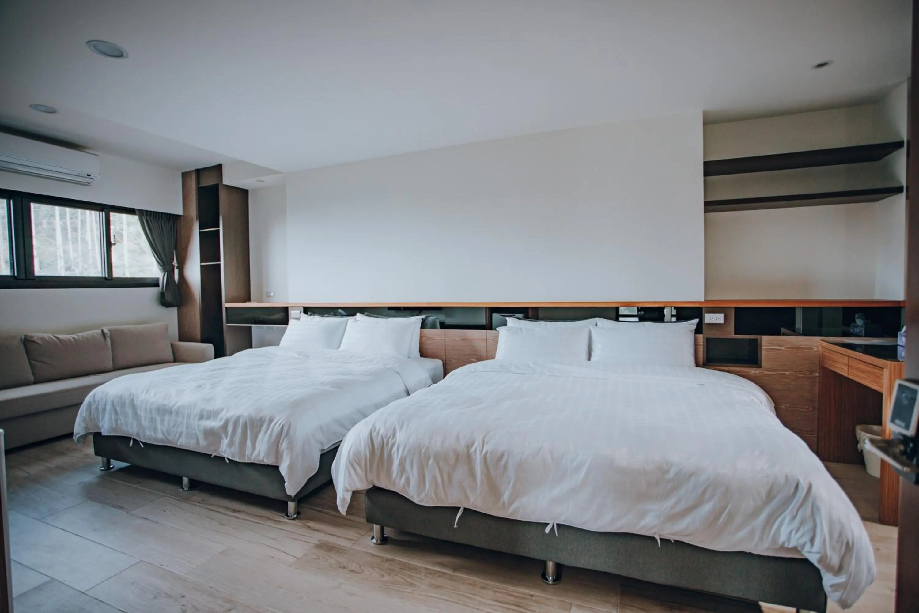 Bed in Ruili Tea Villa