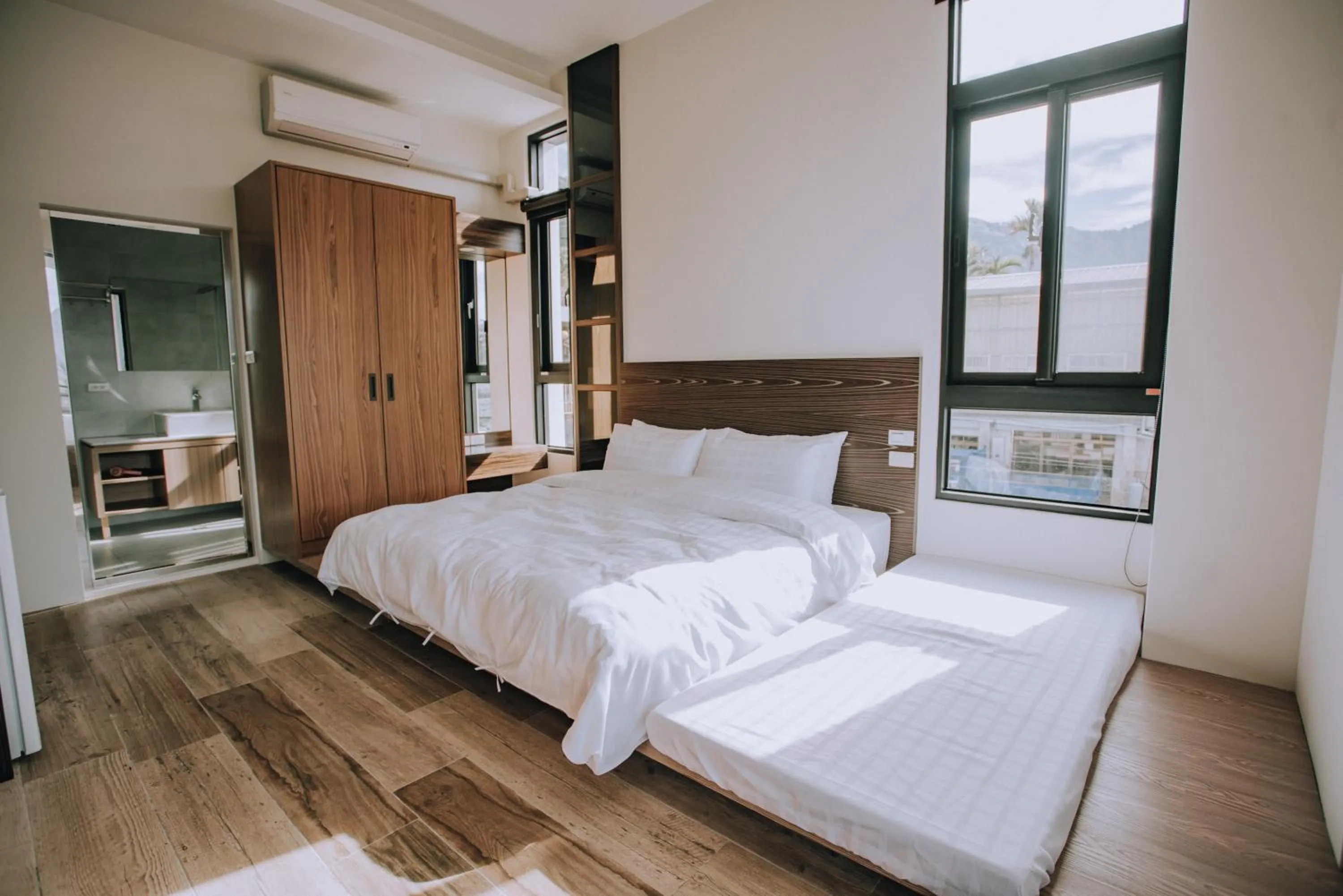 Bed in Ruili Tea Villa