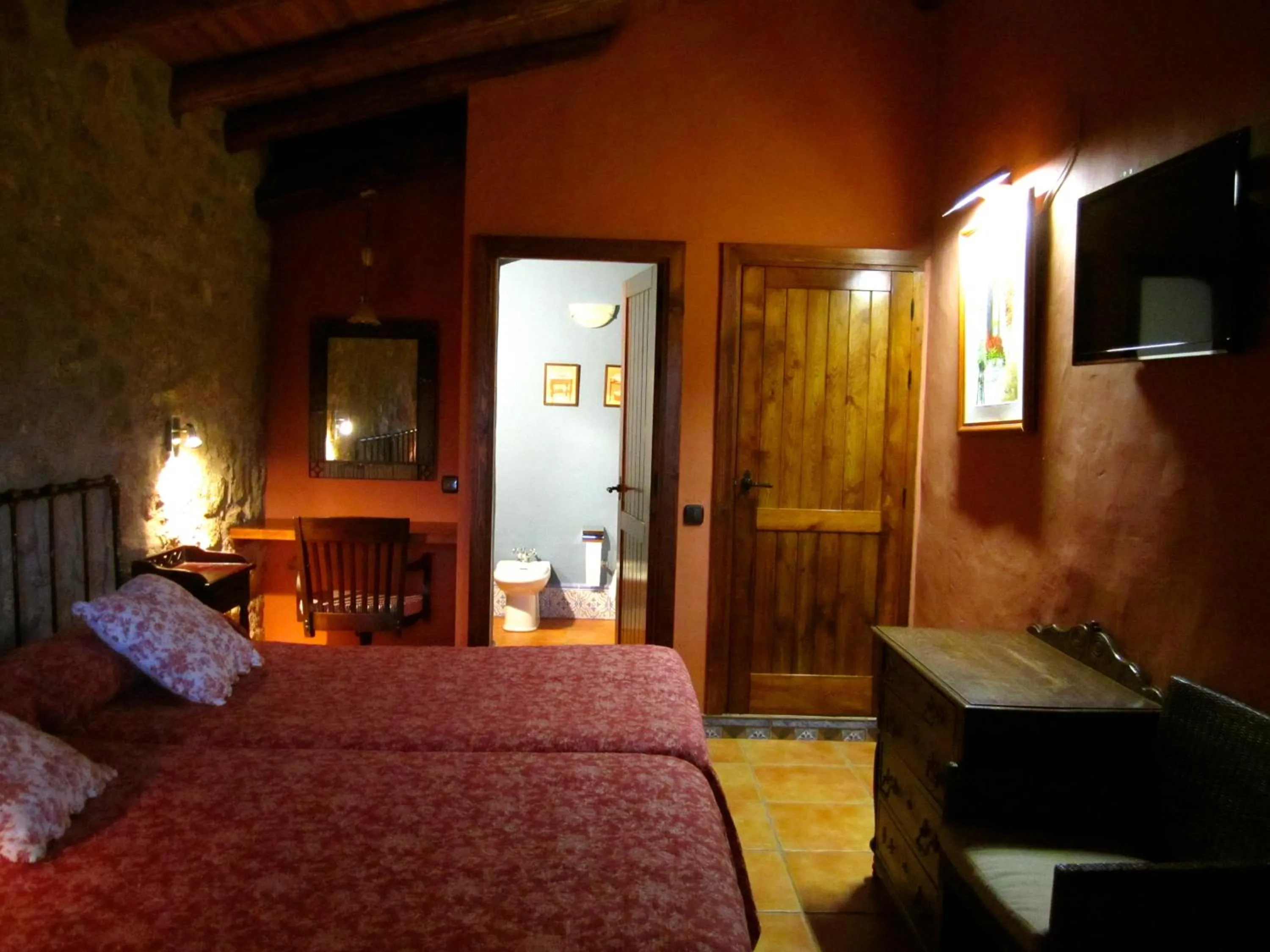Bed in Apartamentos Rurales La Macera ****